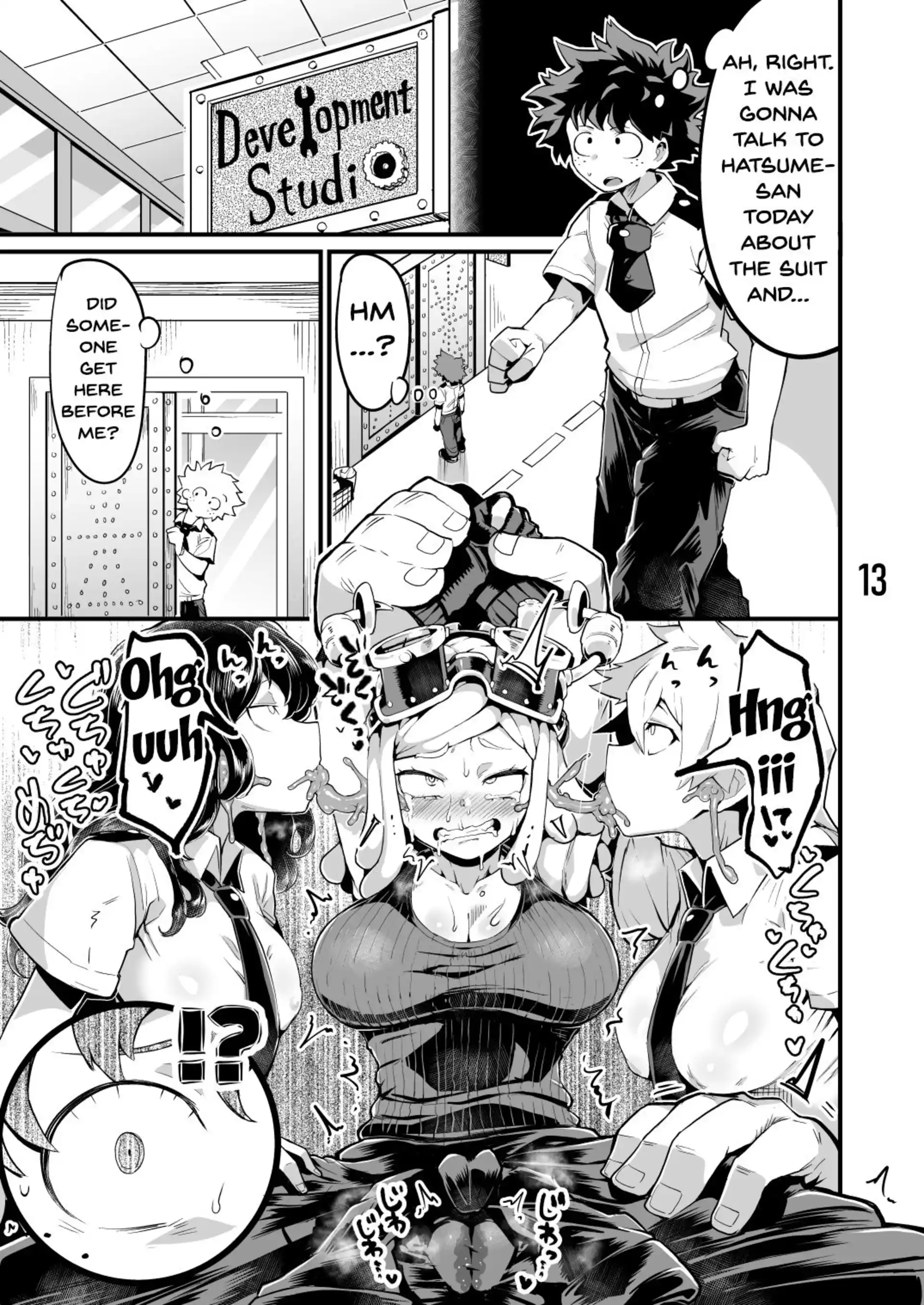 Boku to Nottori Villain Nakademia Boku to Nottori Villain Nakademia - Chapter 3 (Boku no Hero Academia) page 12