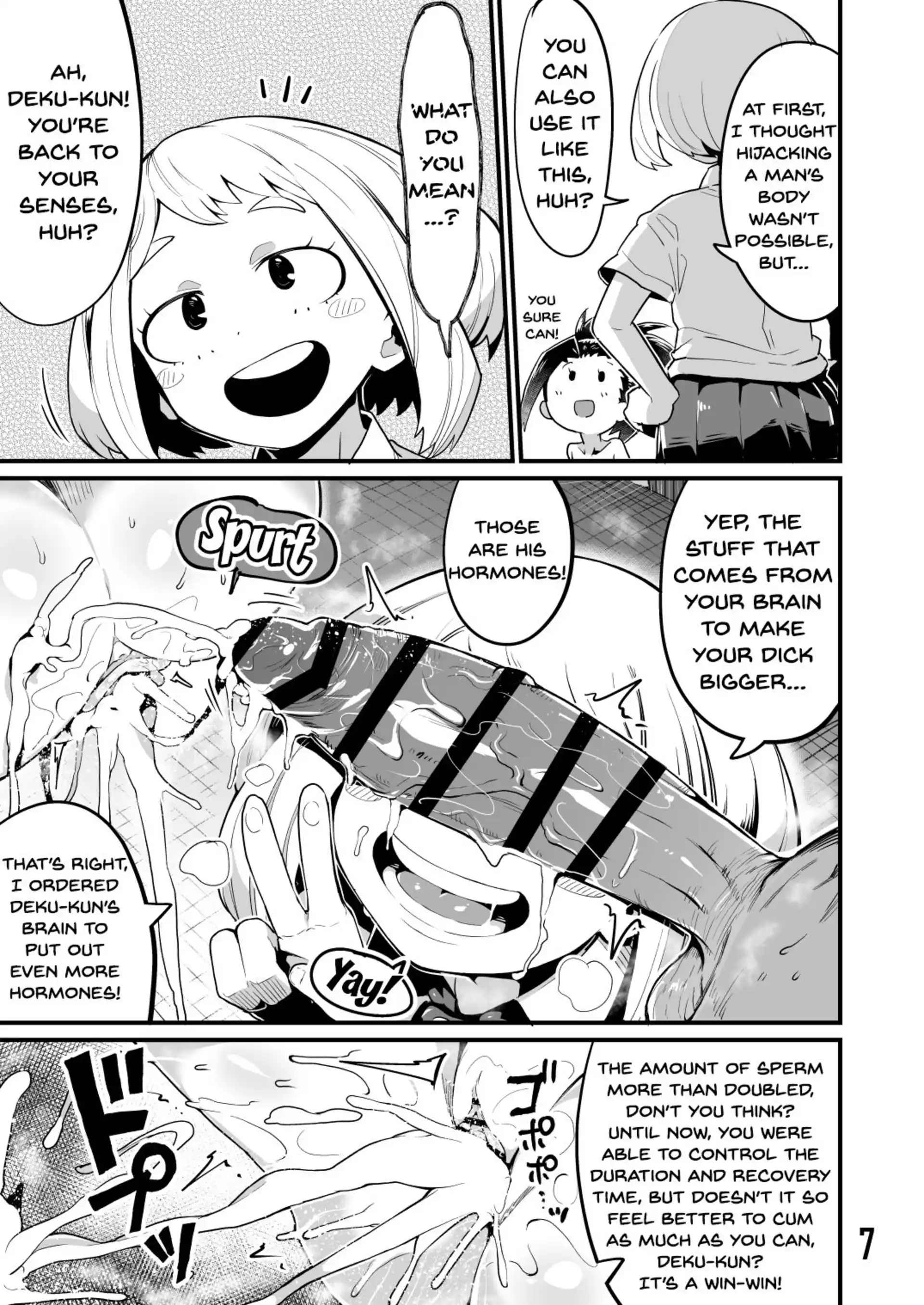 Boku to Nottori Villain Nakademia Boku to Nottori Villain Nakademia - Chapter 3 (Boku no Hero Academia) page 6
