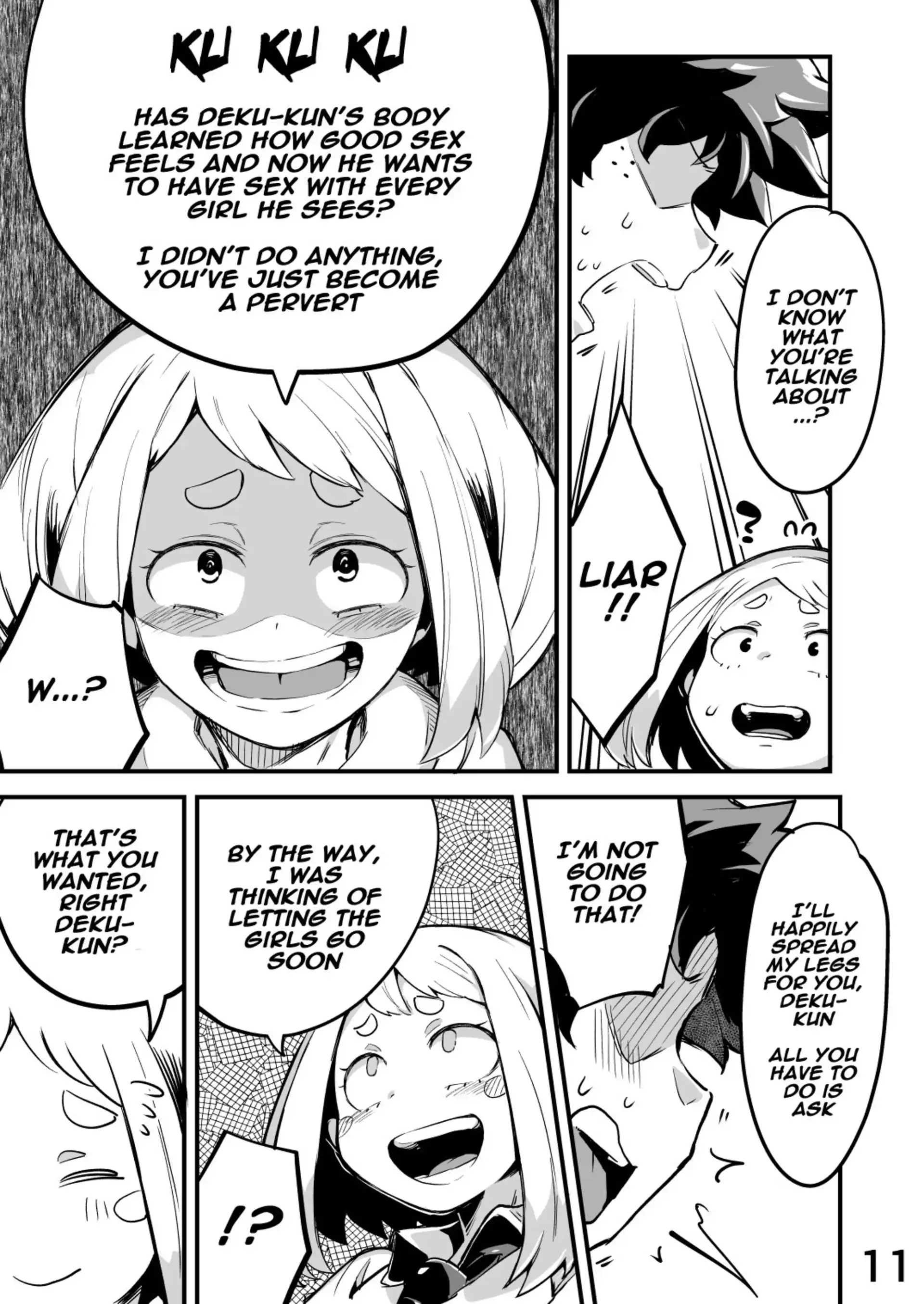 Boku to Nottori Villain Nakademia Boku to Nottori Villain Nakademia - Chapter 2 (Boku no Hero Academia) page 10