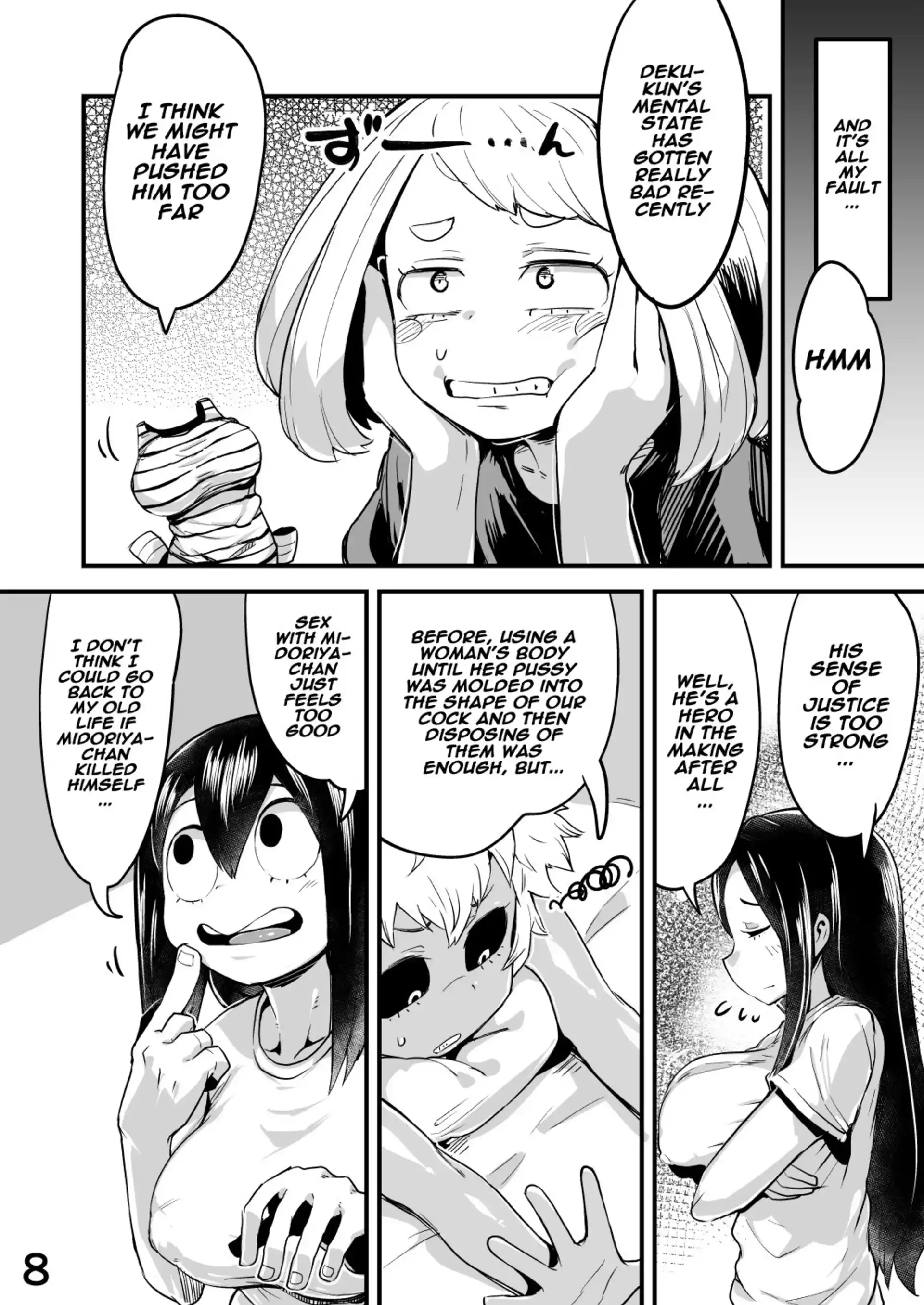 Boku to Nottori Villain Nakademia Boku to Nottori Villain Nakademia - Chapter 2 (Boku no Hero Academia) page 7