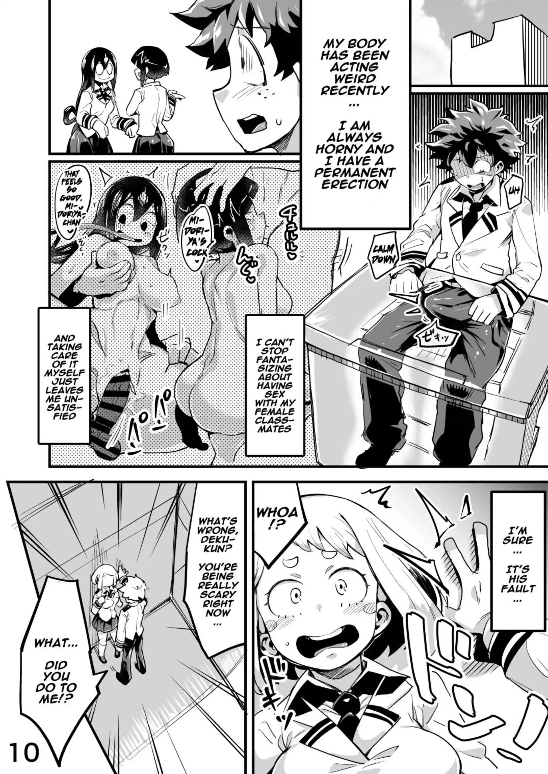 Boku to Nottori Villain Nakademia Boku to Nottori Villain Nakademia - Chapter 2 (Boku no Hero Academia) page 9