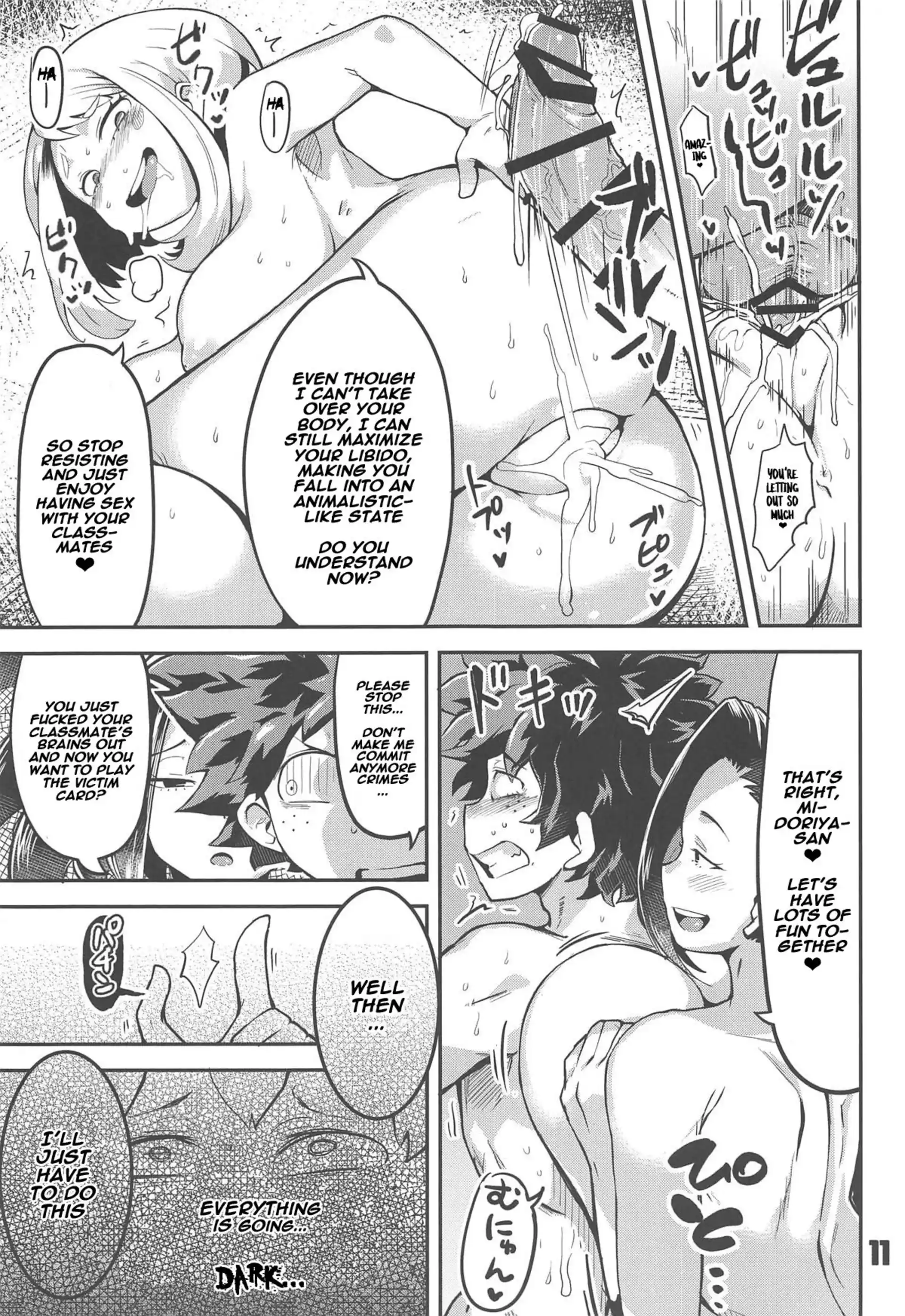 Boku to Nottori Villain Nakademia Boku to Nottori Villain Nakademia - Chapter 1 (Boku no Hero Academia) page 10