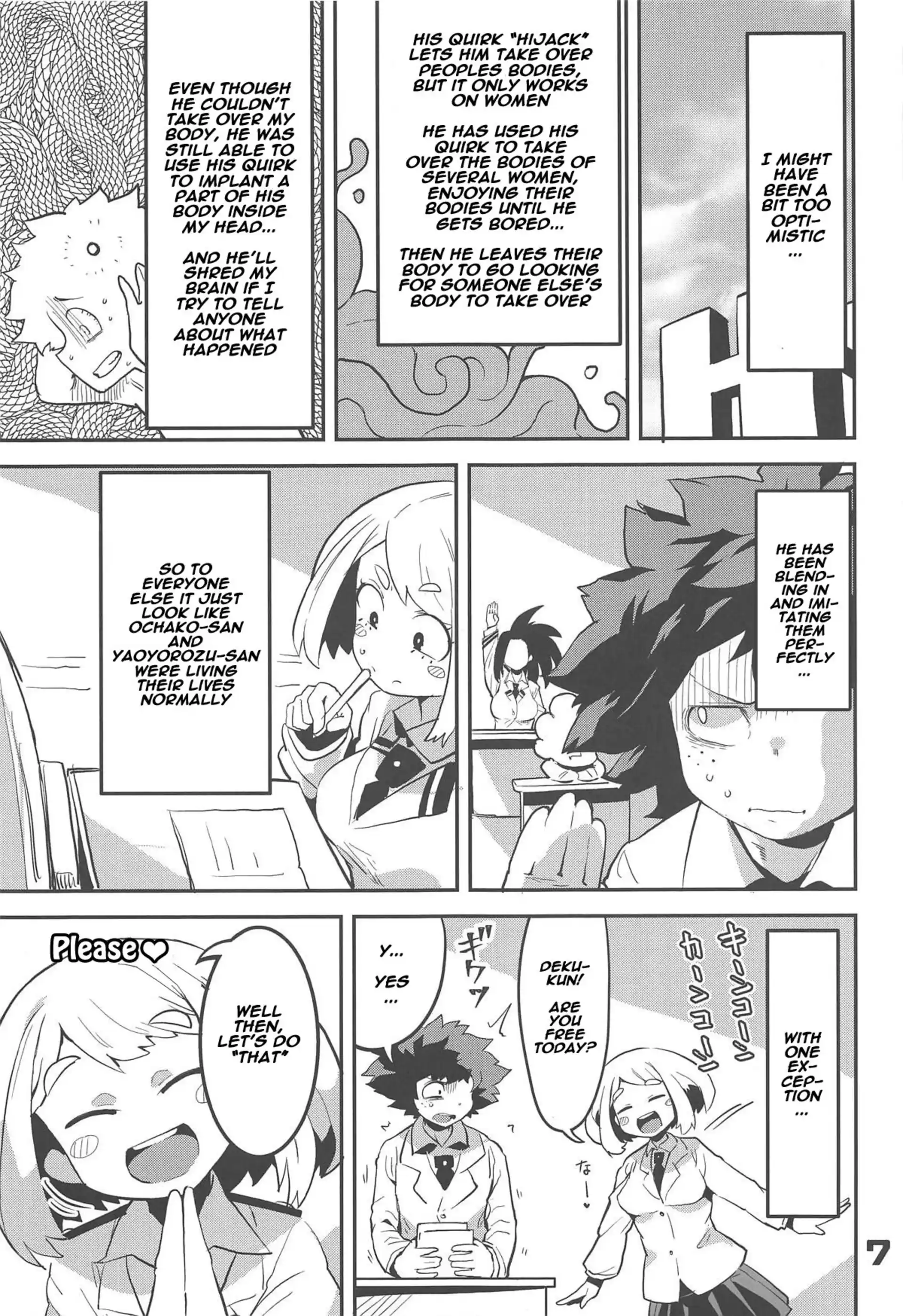 Boku to Nottori Villain Nakademia Boku to Nottori Villain Nakademia - Chapter 1 (Boku no Hero Academia) page 6