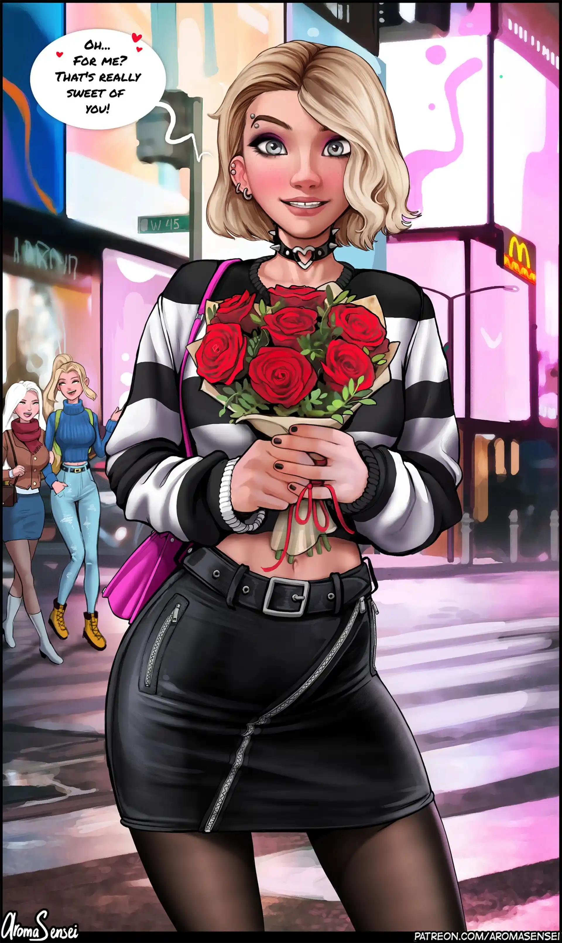 Gwen’s Going On A Date Gwen's Going On A Date - Chapter 1 (Spider-Man) page 8