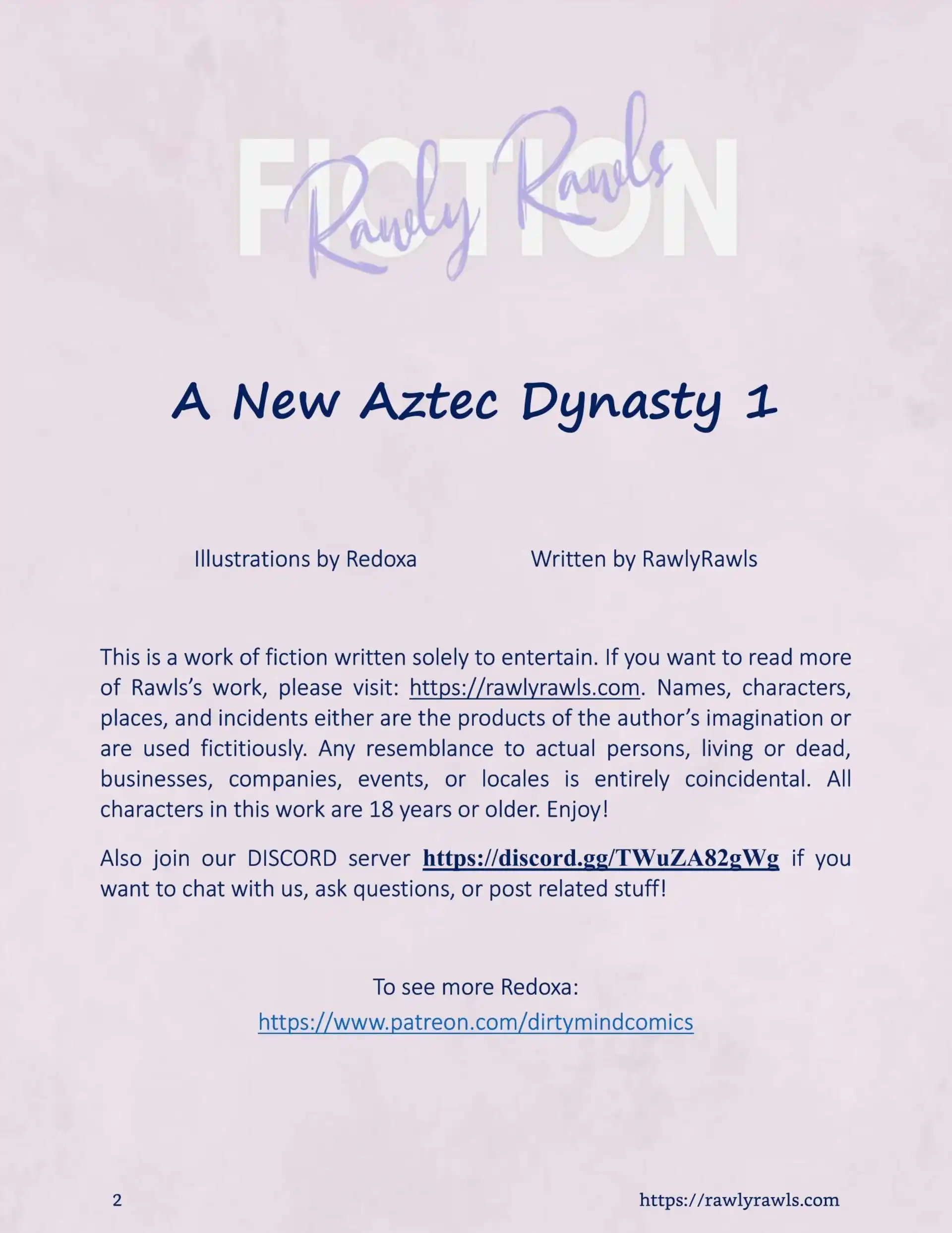 A New Aztec Dynasty A New Aztec Dynasty - Chapter 1 page 2
