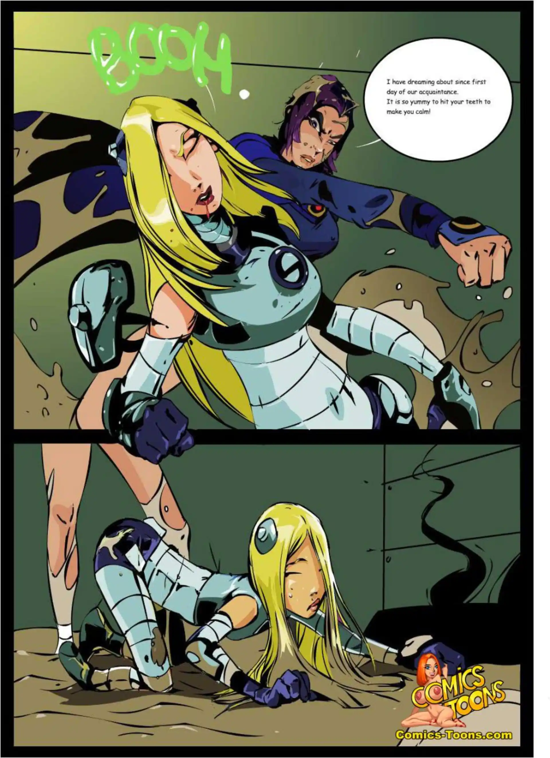 Teen Titans Comics Terra & Raven (Teen Titans) - page 10
