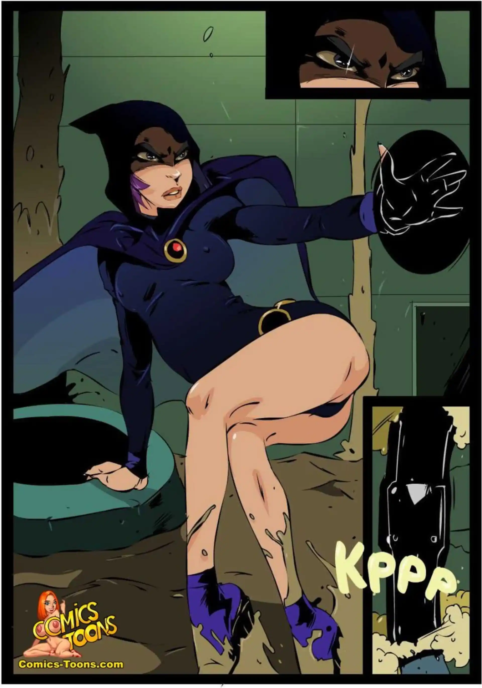 Teen Titans Comics Terra & Raven (Teen Titans) - page 4