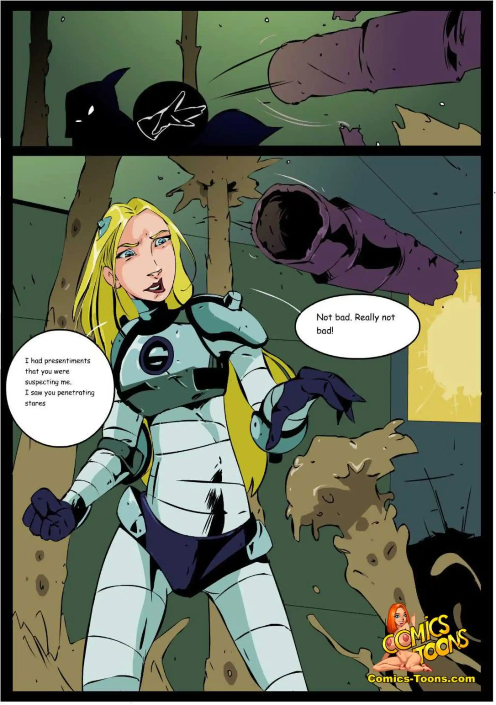 Teen Titans Comics Terra & Raven (Teen Titans) - page 5