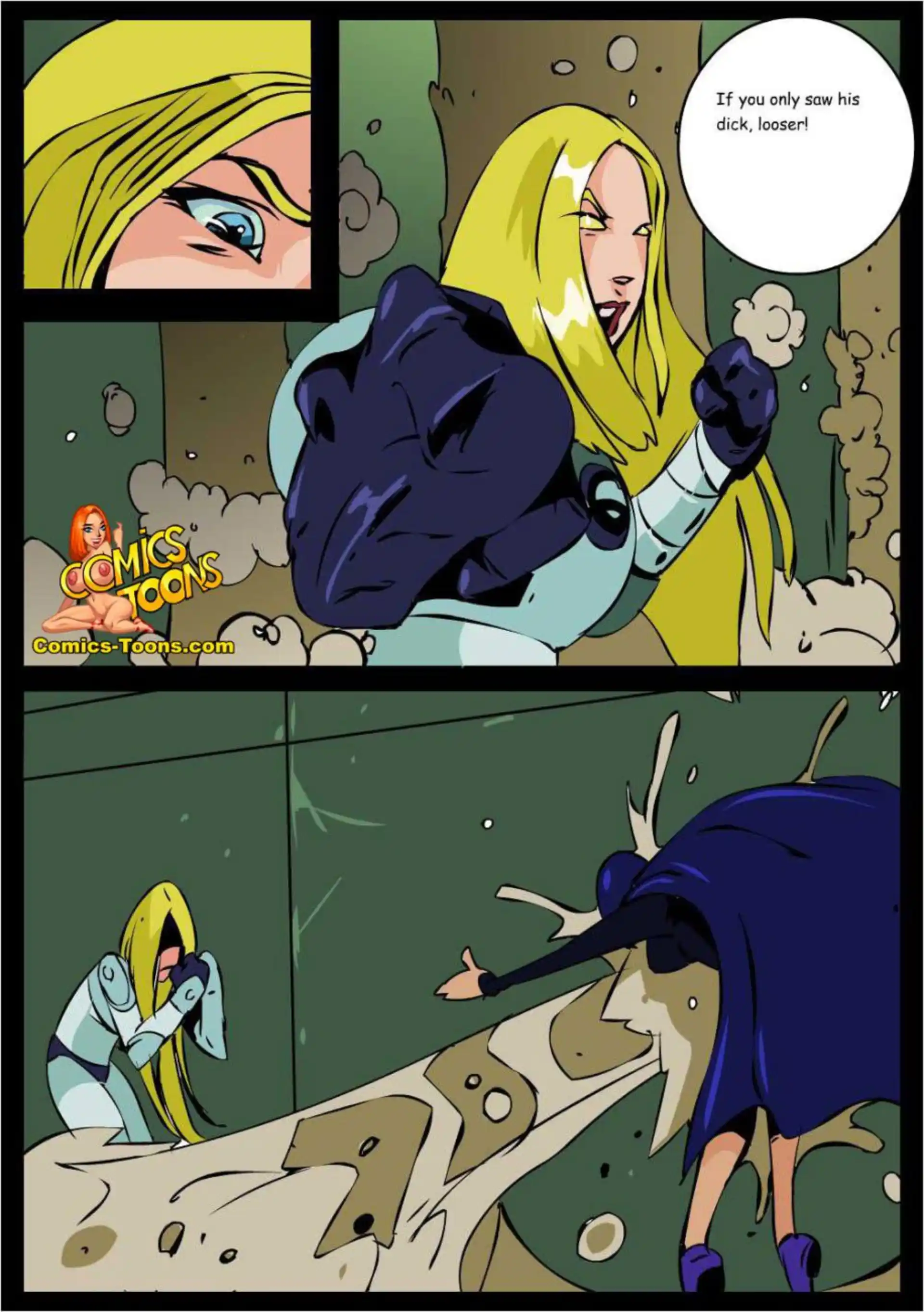 Teen Titans Comics Terra & Raven (Teen Titans) - page 7