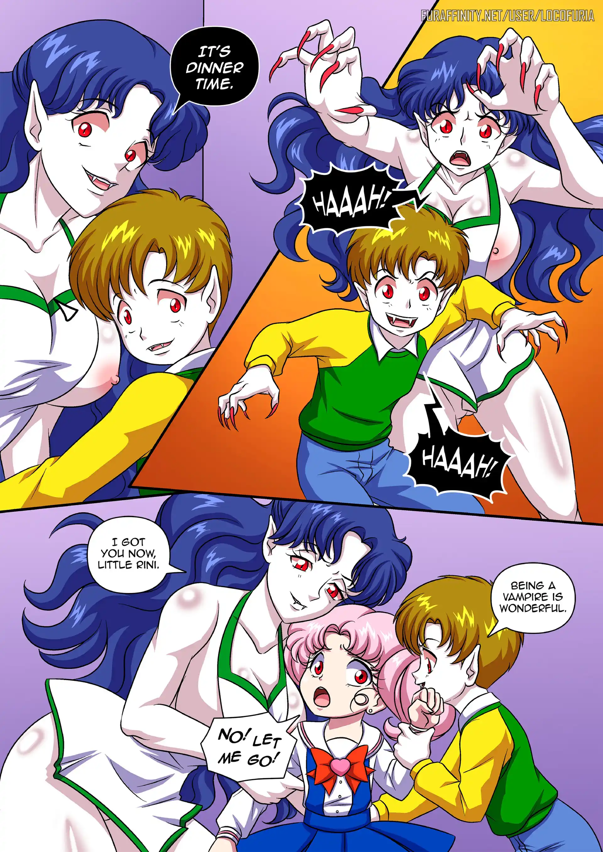 Vampires Of The Night Vampires Of The Night - Chapter 9 (Sailor Moon) page 10