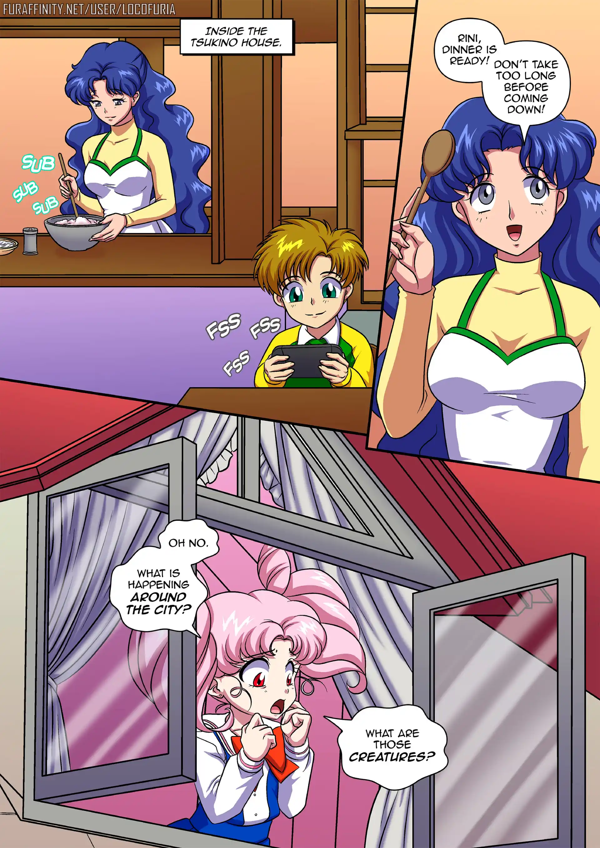 Vampires Of The Night Vampires Of The Night - Chapter 9 (Sailor Moon) page 5