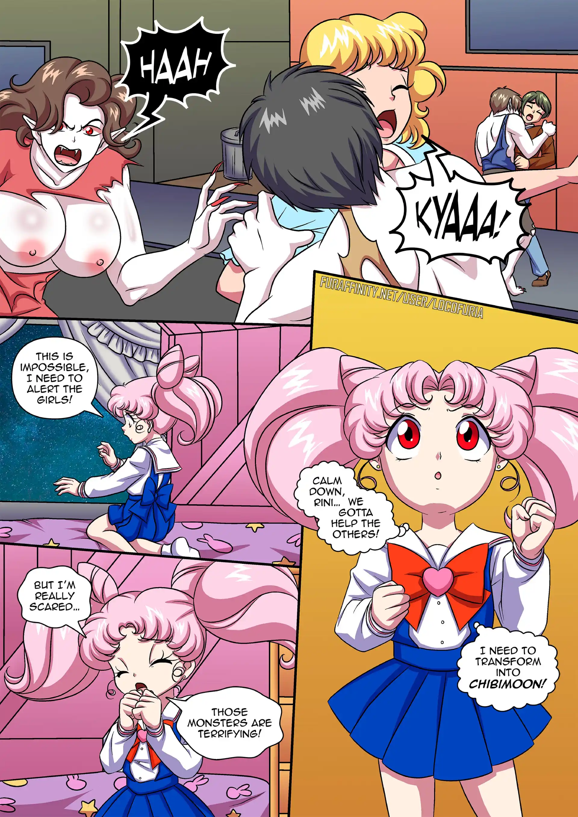 Vampires Of The Night Vampires Of The Night - Chapter 9 (Sailor Moon) page 6