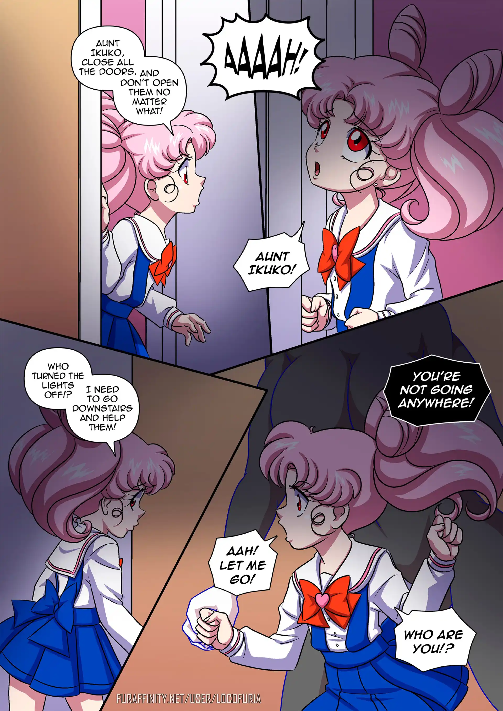 Vampires Of The Night Vampires Of The Night - Chapter 9 (Sailor Moon) page 7