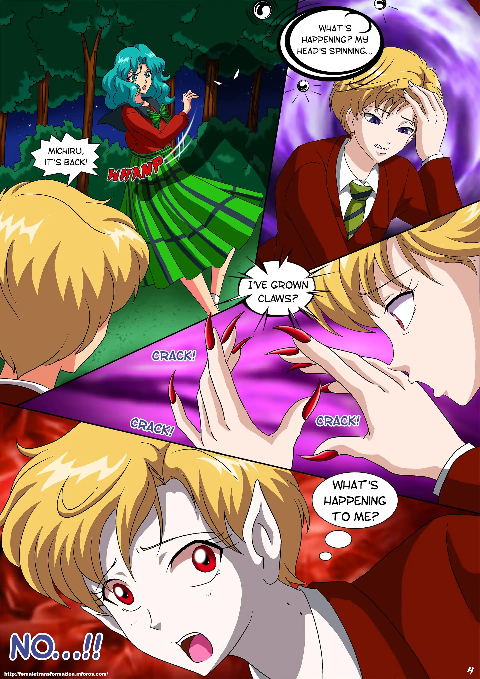 Vampires Of The Night Vampires Of The Night - Chapter 6 (Sailor Moon) page 5