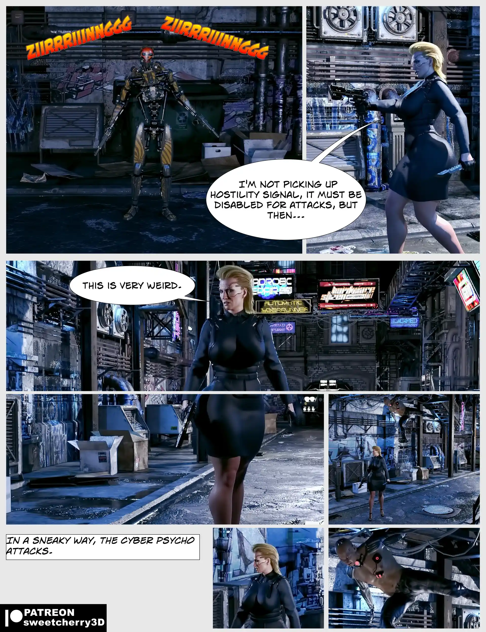 CyberFuck CyberFuck - Chapter 1 (Cyberpunk 2077) page 5