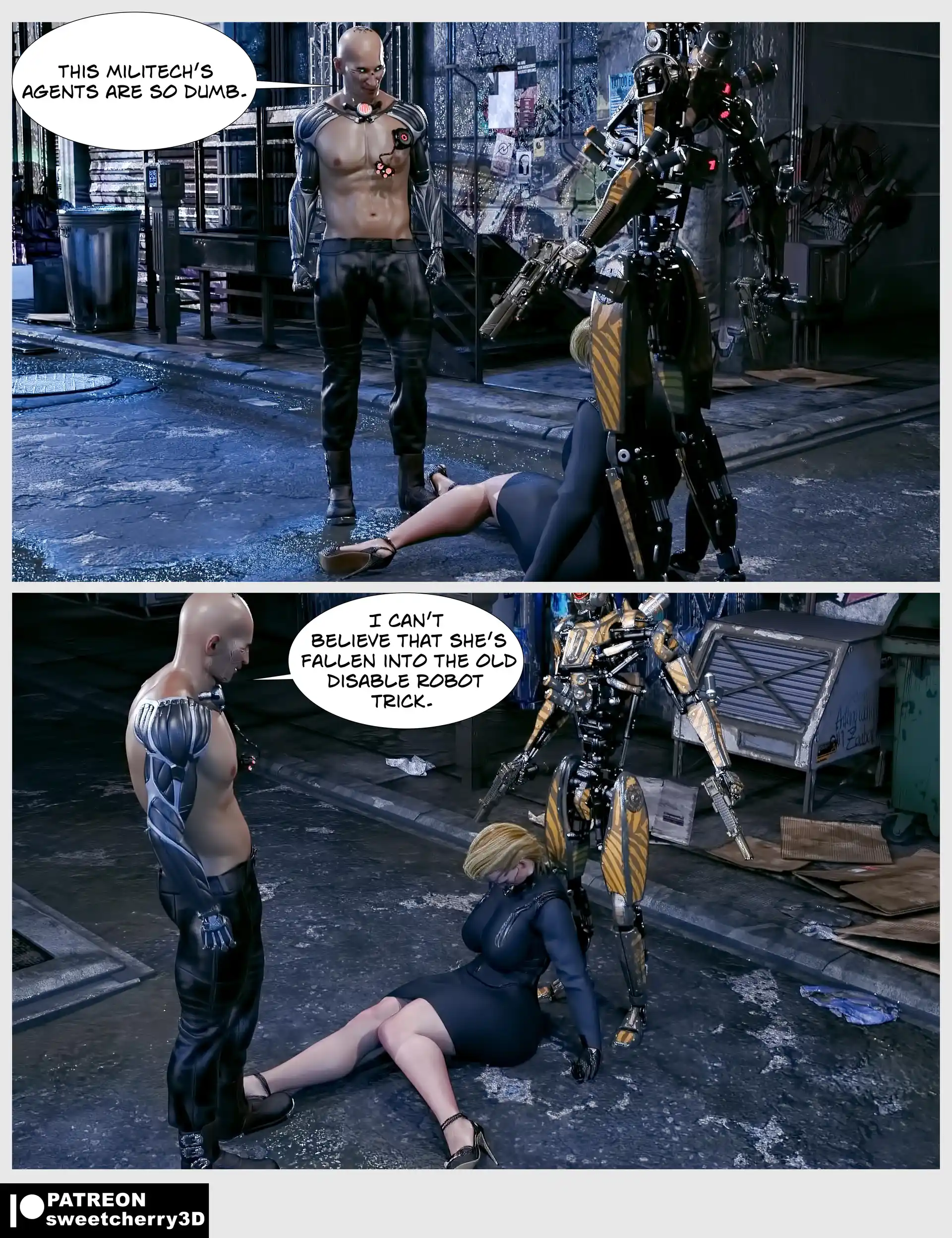 CyberFuck CyberFuck - Chapter 1 (Cyberpunk 2077) page 7