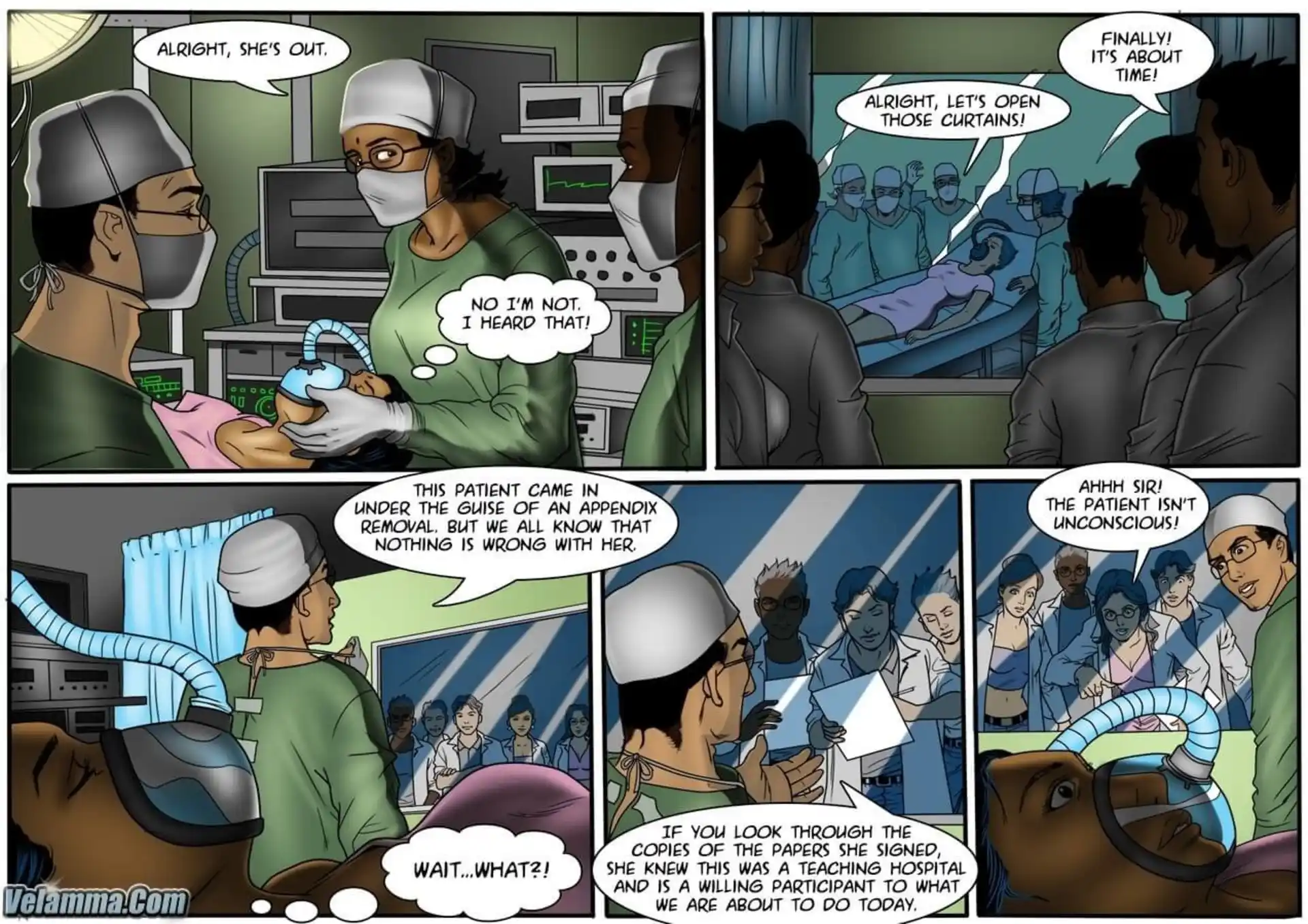 Velamma Dreams Velamma Dreams - A Gang Bang for Medical Education - Chapter 8 page 4