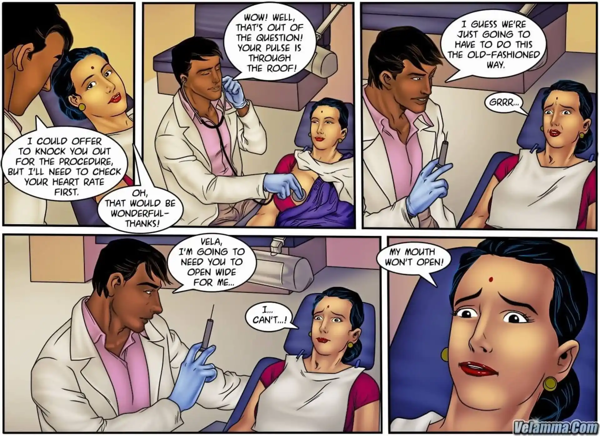 Velamma Dreams Velamma Dreams - Dirty Dentist - Chapter 14 page 7
