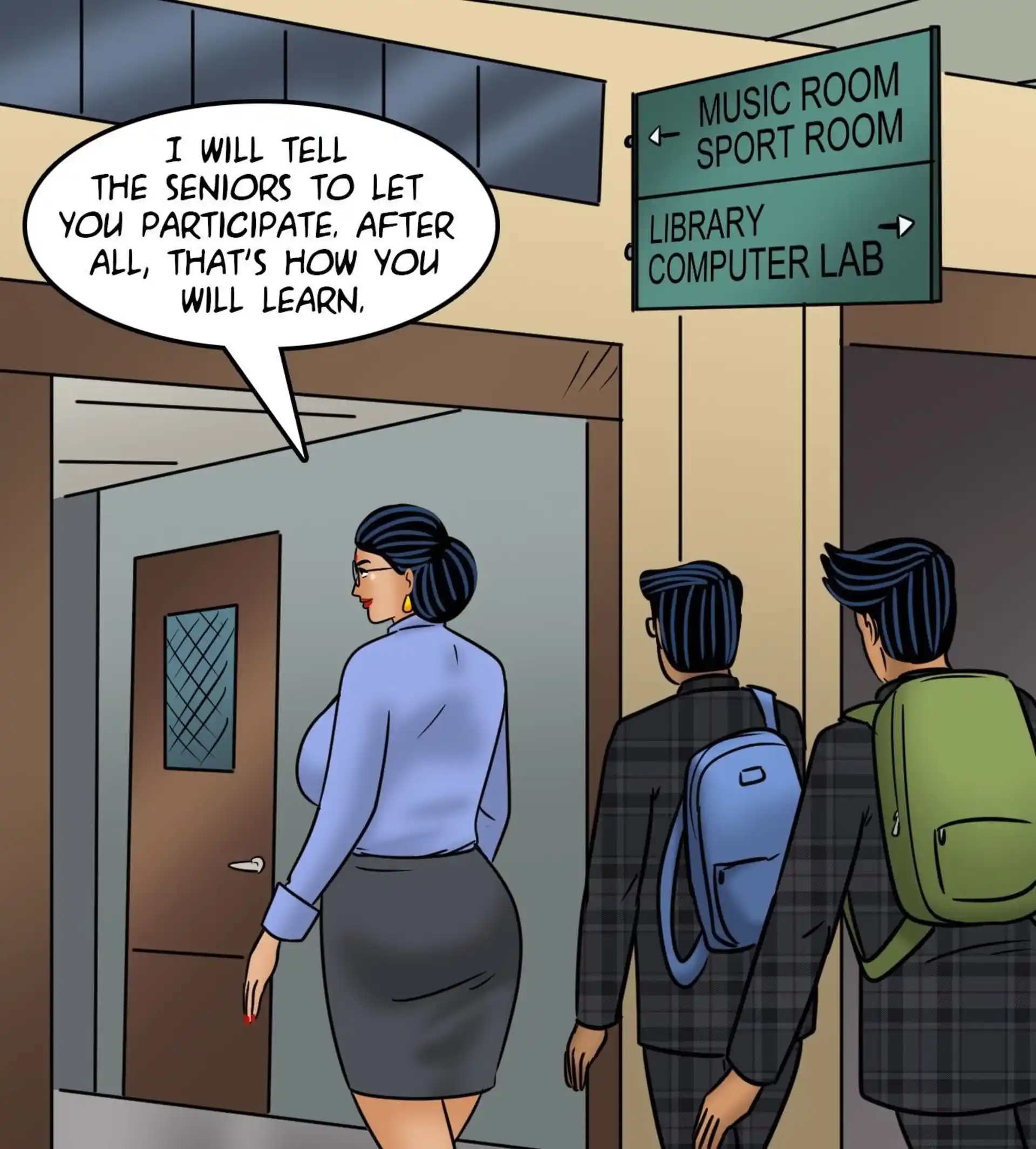 Velamma Dreams Velamma Dreams - Admissions Open - Chapter 19 page 11