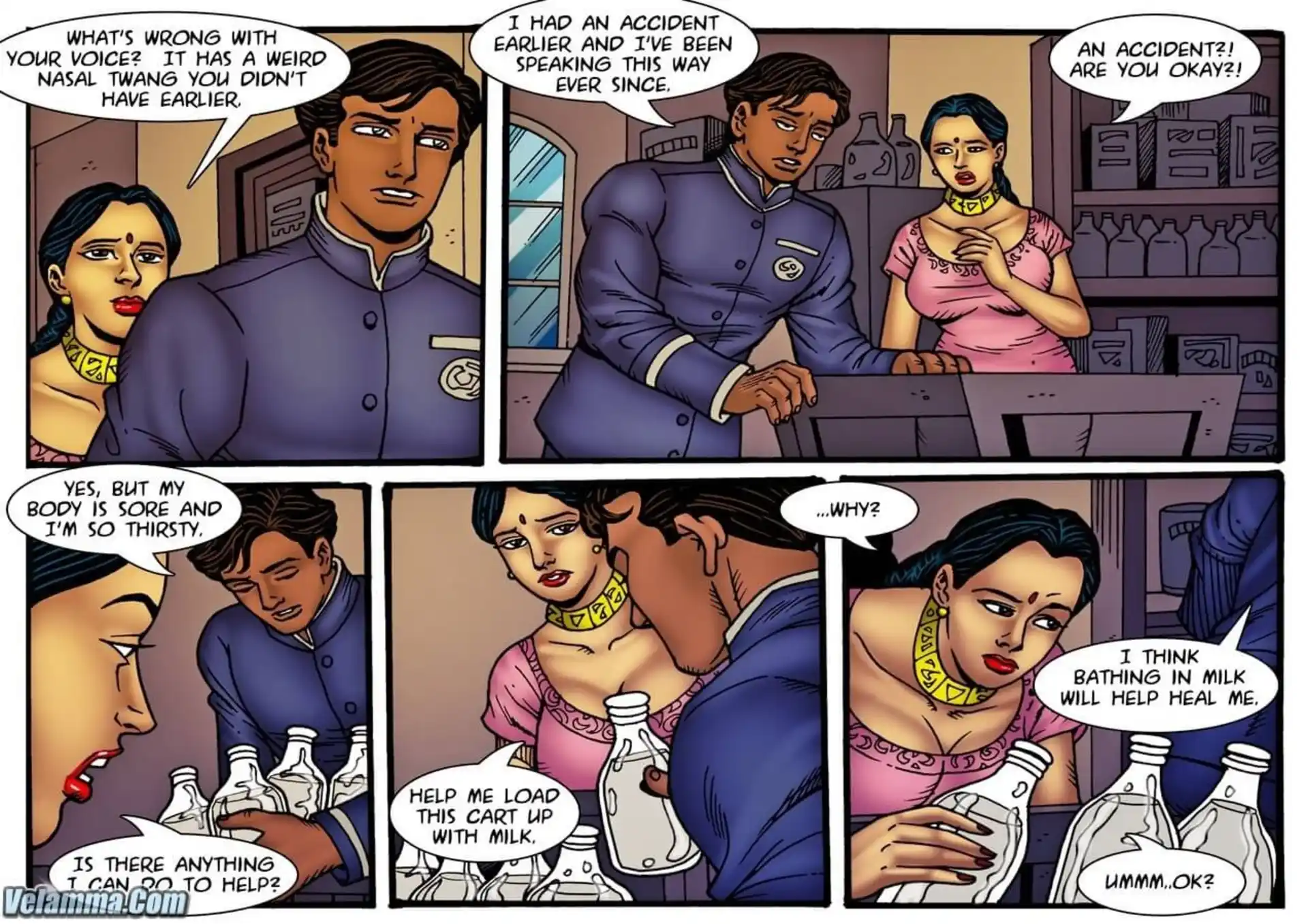 Velamma Dreams Velamma Dreams - The Bhooth - Chapter 5 page 8
