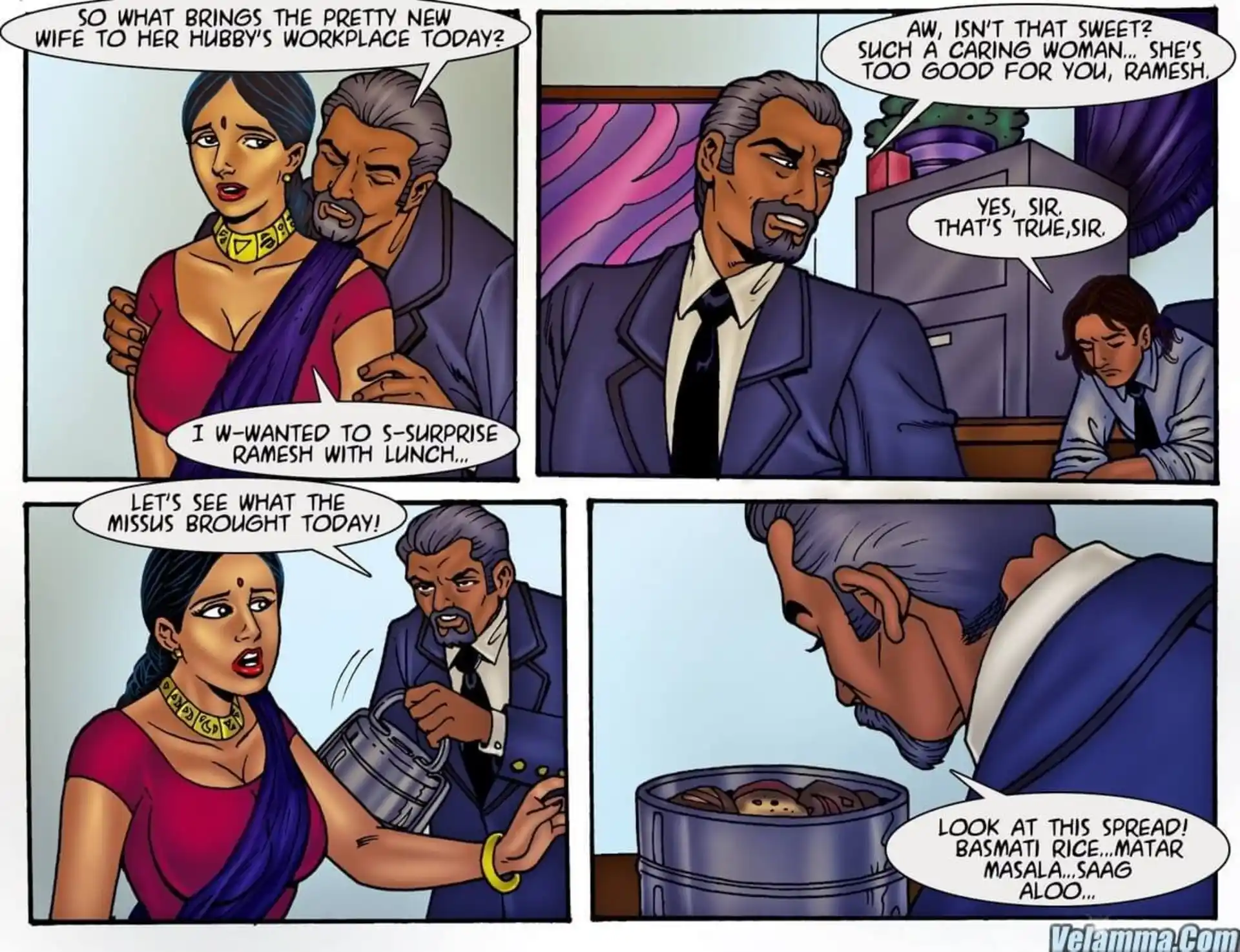 Velamma Dreams Velamma Dreams - Workplace Cuckold - Chapter 2 page 4