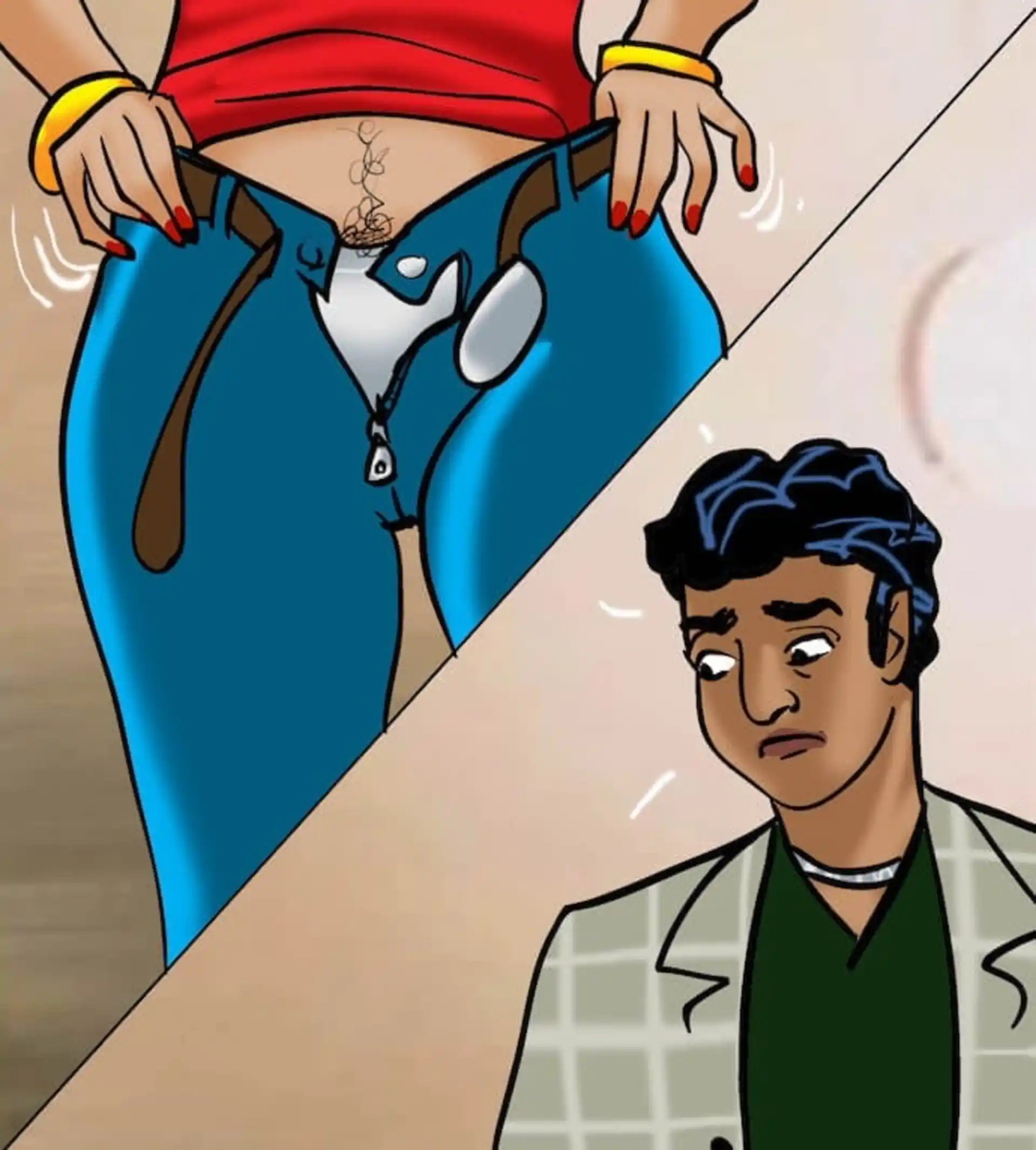Velamma Dreams 5 . Velamma Dreams - सिर्फ एक ही लड़का - Chapter 16 - Hindi page 44