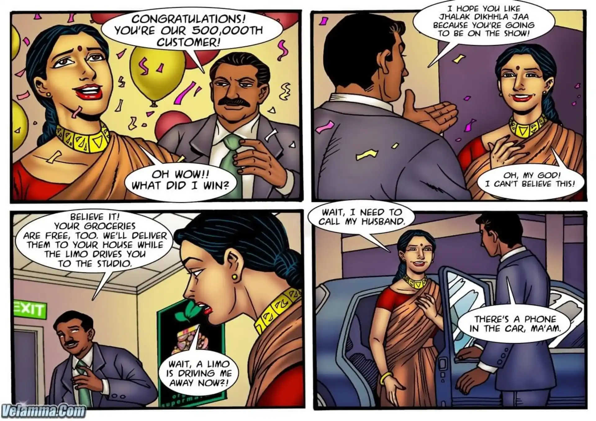 Velamma Dreams Velamma Dreams - Jhalak Dikhhla Jha - Chapter 7 page 3