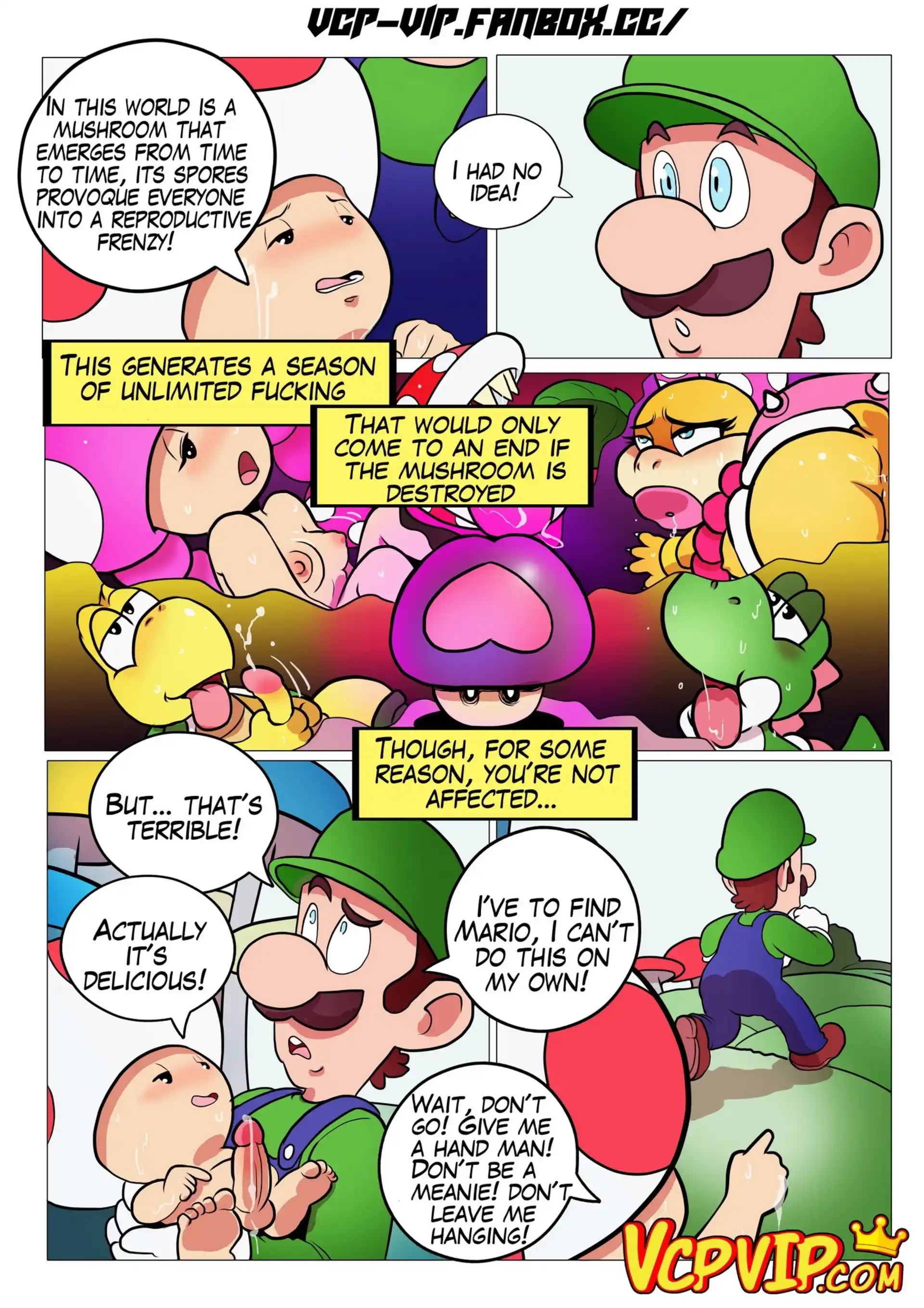 Fucker Mario Bro Fucker Mario Bro - Chapter 1 (Mario Series) page 5