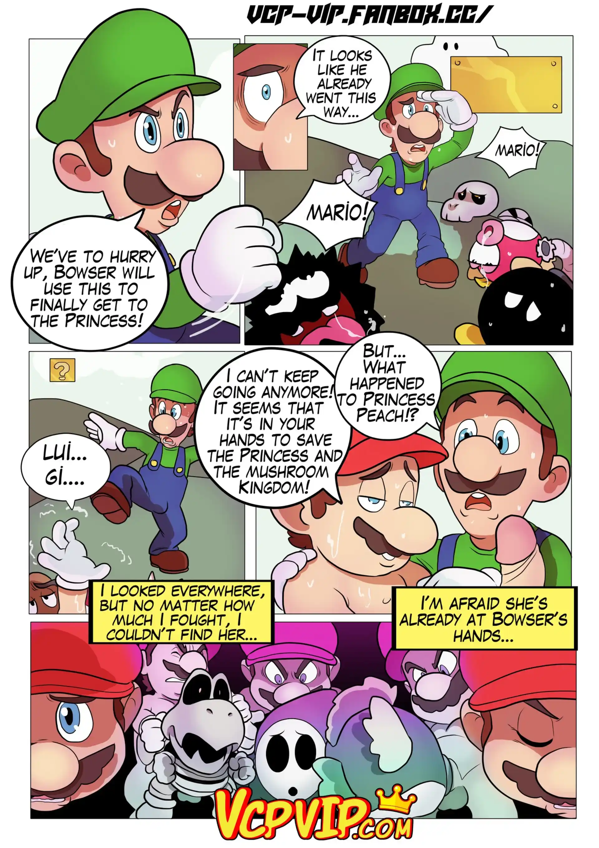 Fucker Mario Bro Fucker Mario Bro - Chapter 1 (Mario Series) page 6