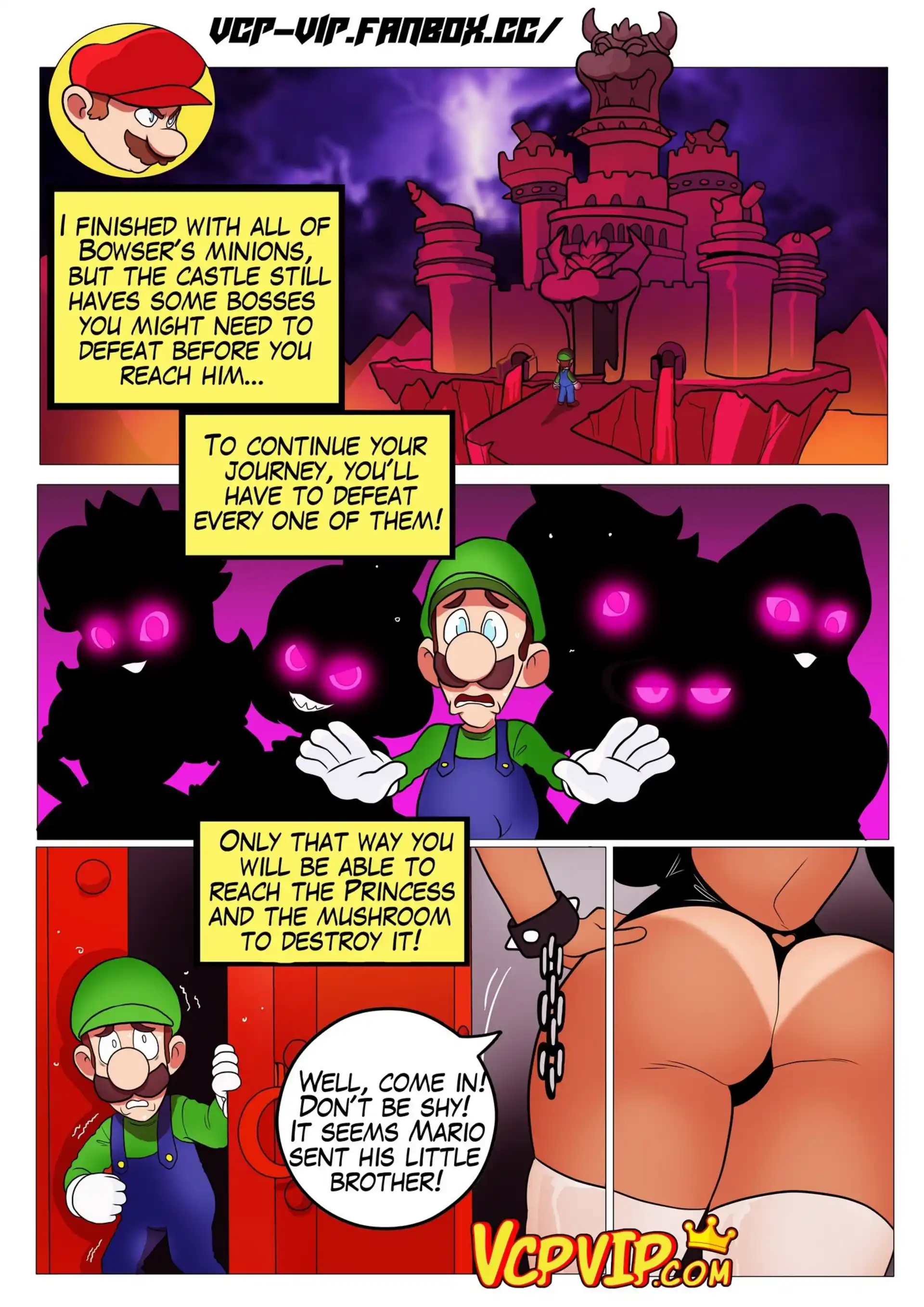 Fucker Mario Bro Fucker Mario Bro - Chapter 1 (Mario Series) page 7