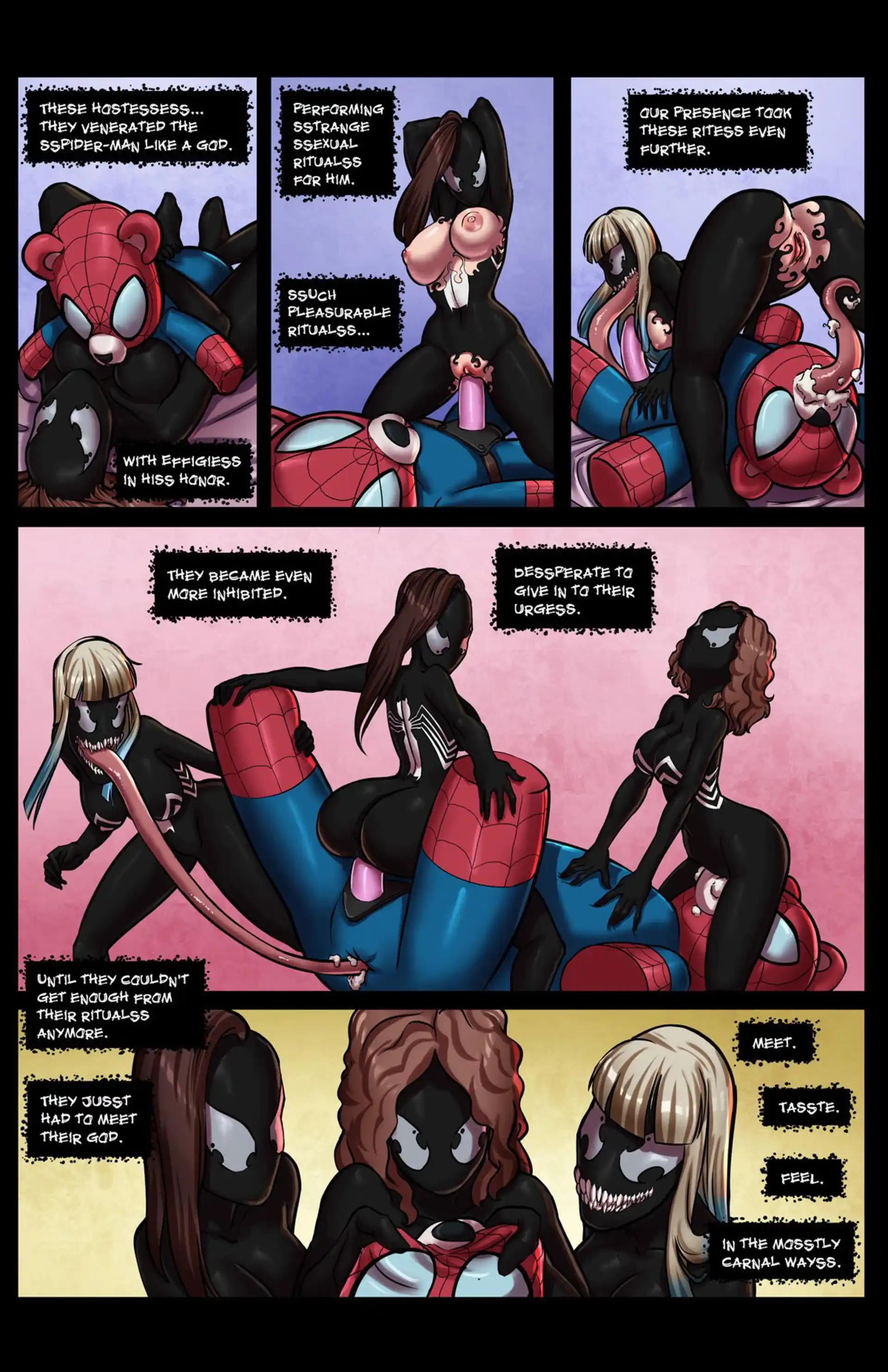 Venom Stalks Spider-Man Venom Stalks Spider-Man - Chapter 1 (Spider-Man) page 4