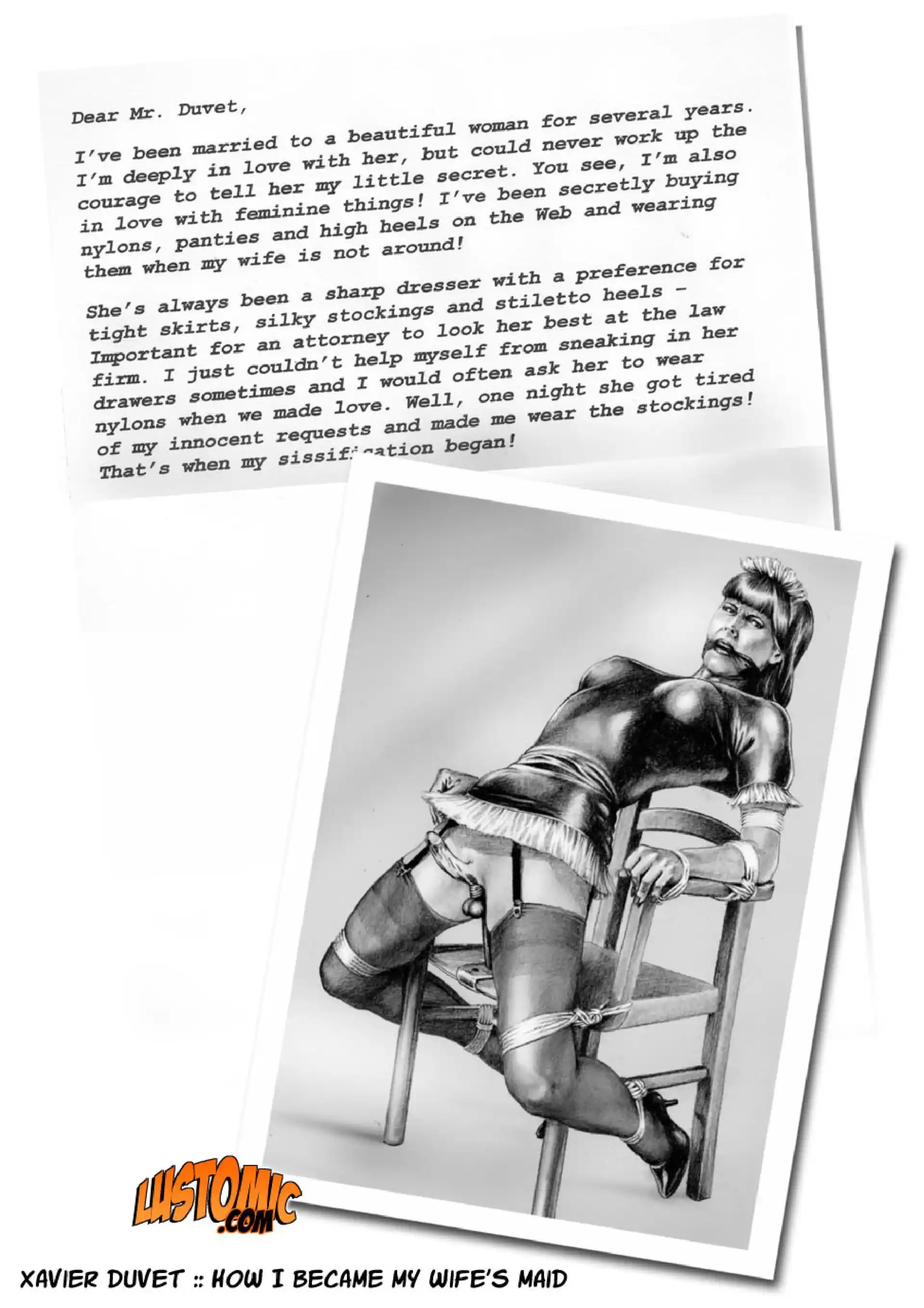 My Feminization My Feminization - How I Became My Wife's Maid - Chapter 3 page 2