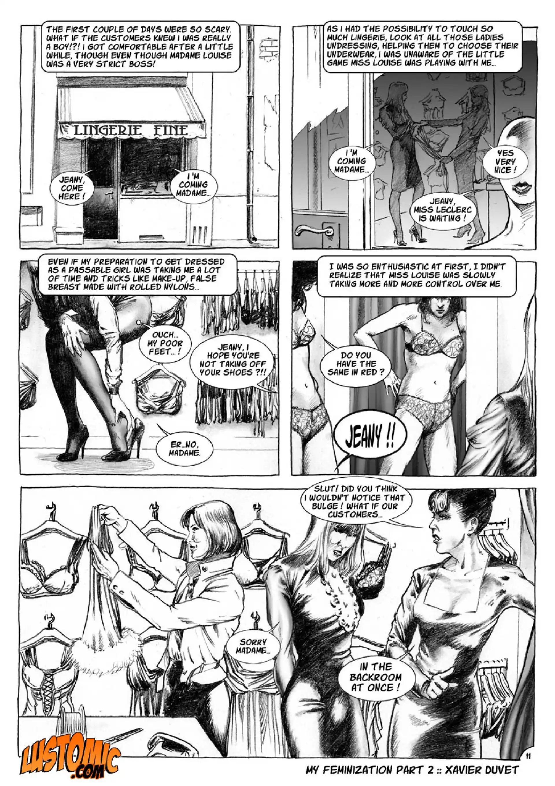 My Feminization My Feminization - Her New Job - Chapter 2 page 1