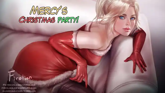 Mercy’s Christmas Party Porn Comics