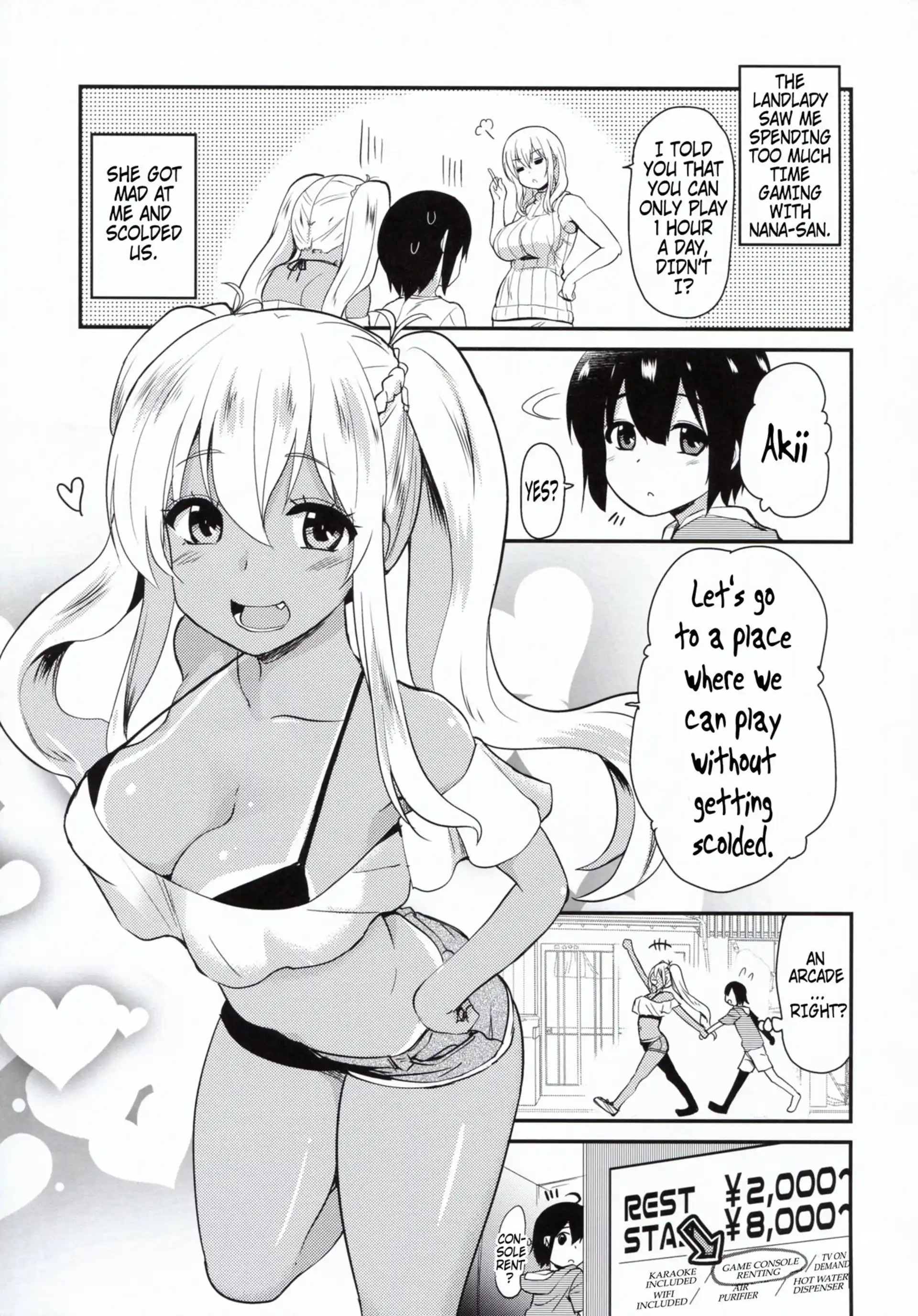 Playing the King’s Game With A Tanned JK Onee-san Playing the King's Game With A Tanned JK Onee-san - Chapter 1 (Sunohara-sou no Kanrinin-san) page 5