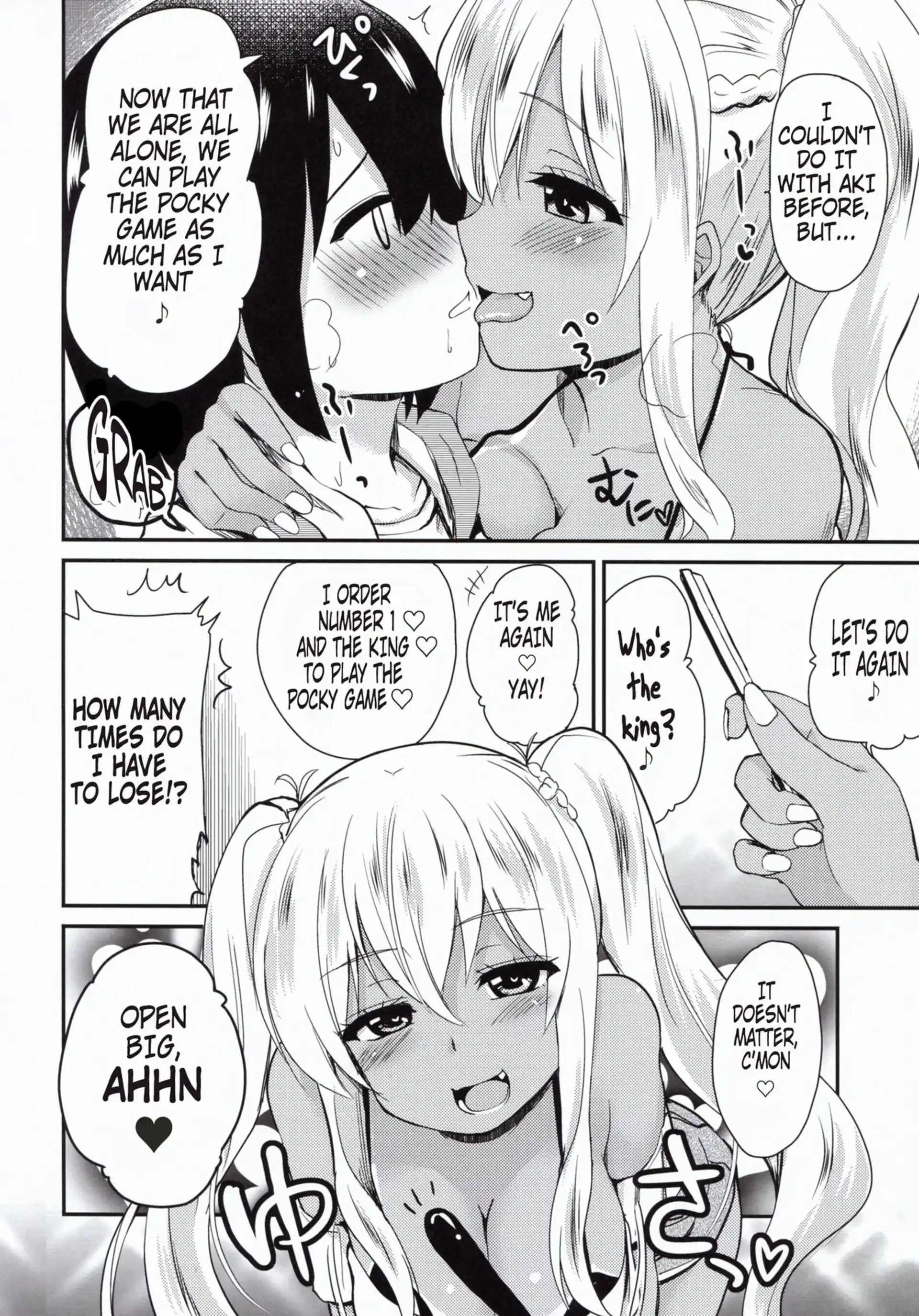 Playing the King’s Game With A Tanned JK Onee-san Playing the King's Game With A Tanned JK Onee-san - Chapter 1 (Sunohara-sou no Kanrinin-san) page 8