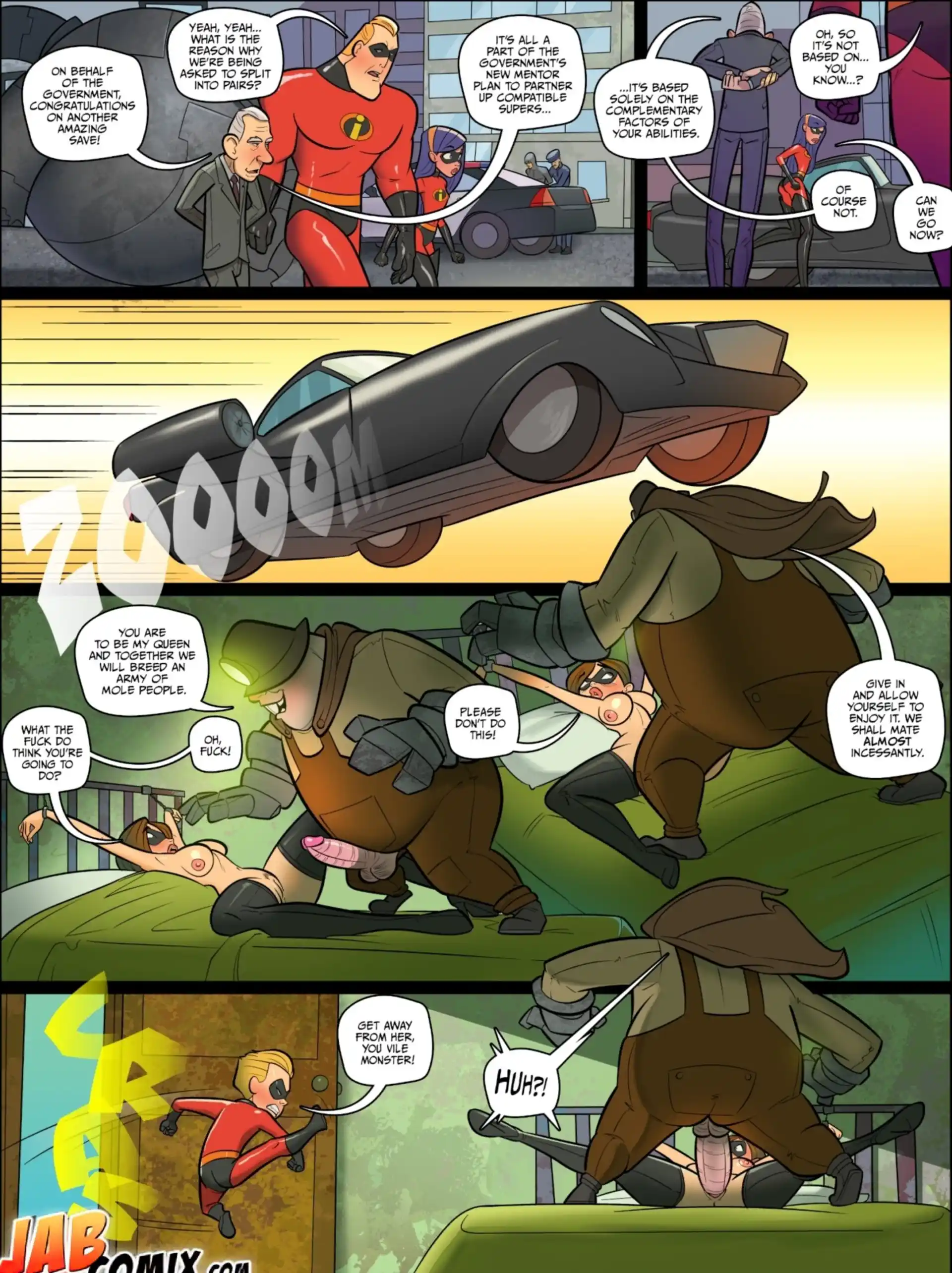 HOT The Improbables The Improbables - Chapter 3 (The Incredibles) page 8