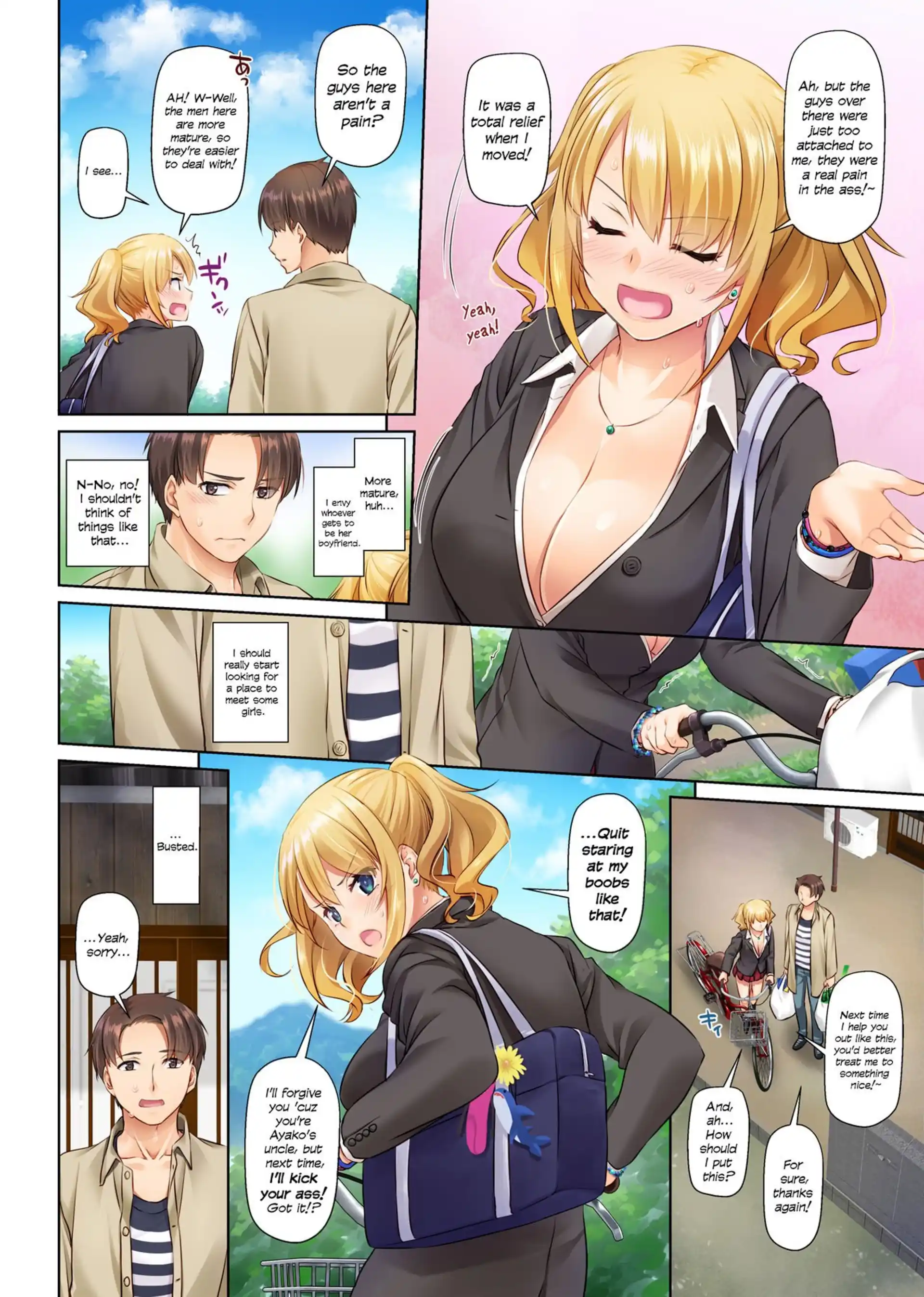 Dating App Country Girls are Virgins with Huge Tits!? Dating App Country Girls are Virgins with Huge Tits!? - Chapter 1 page 12