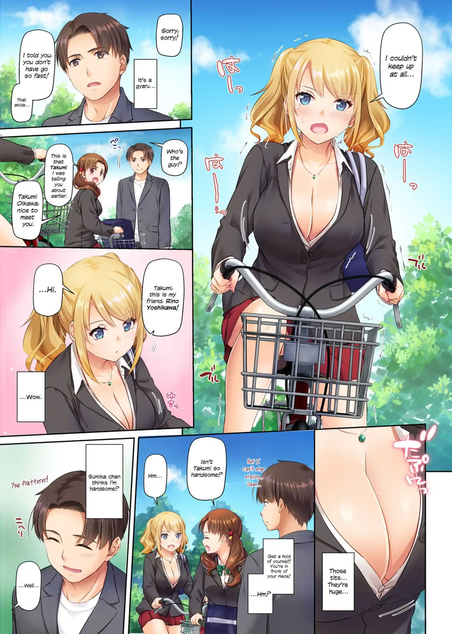 Dating App Country Girls are Virgins with Huge Tits!? Dating App Country Girls are Virgins with Huge Tits!? - Chapter 1 page 5