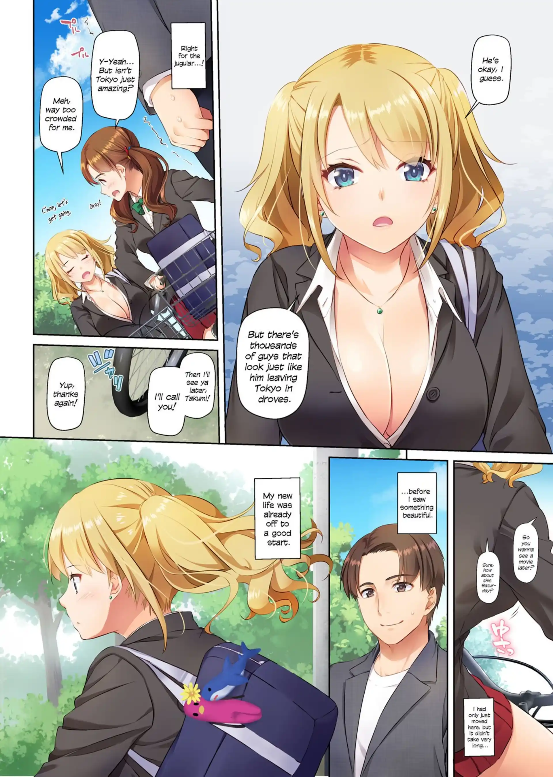 Dating App Country Girls are Virgins with Huge Tits!? Dating App Country Girls are Virgins with Huge Tits!? - Chapter 1 page 6