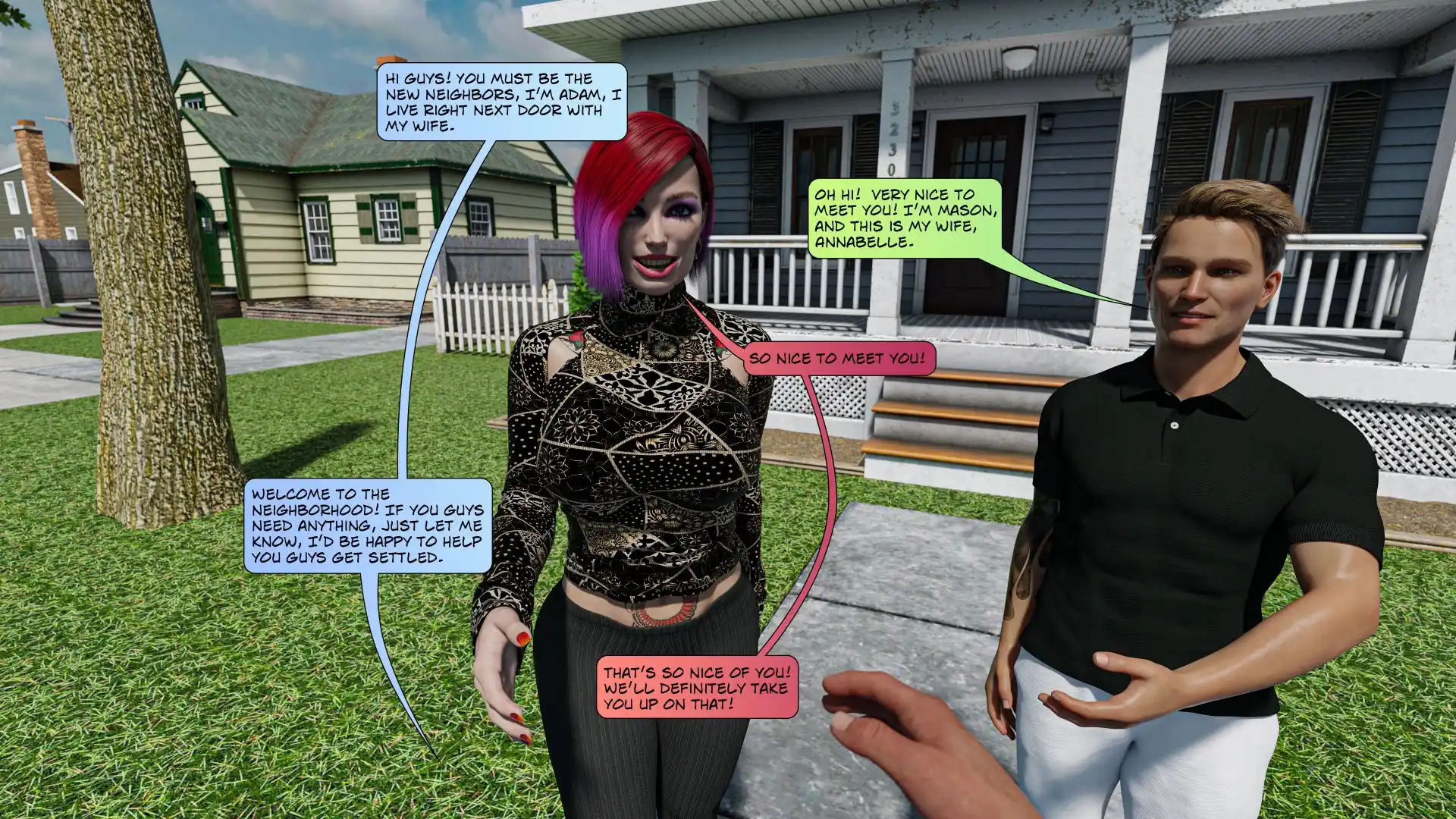 The New Neighbors The New Neighbors - Chapter 1 page 8