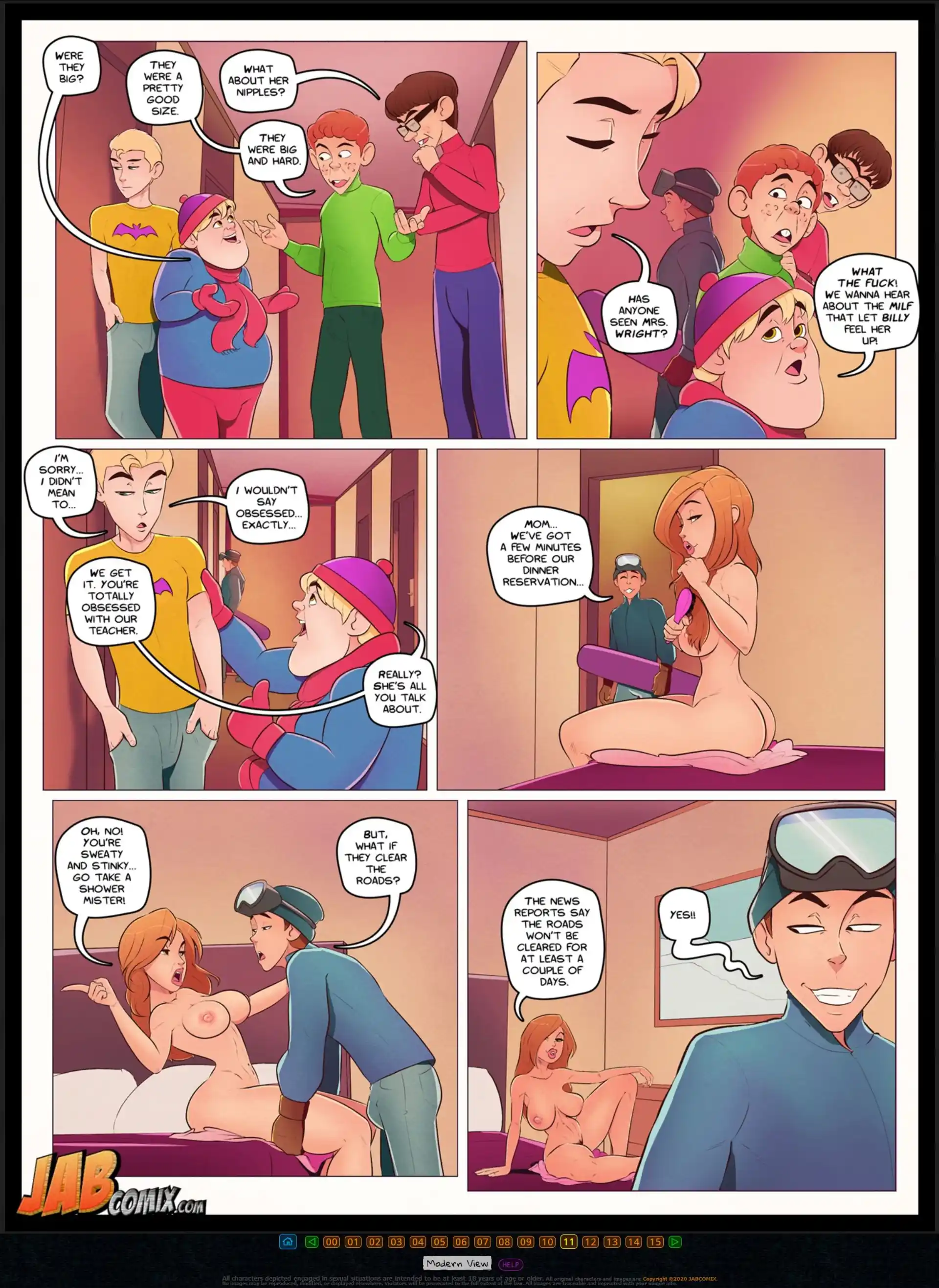 HOT Snowed In Snowed In - Chapter 2 page 12