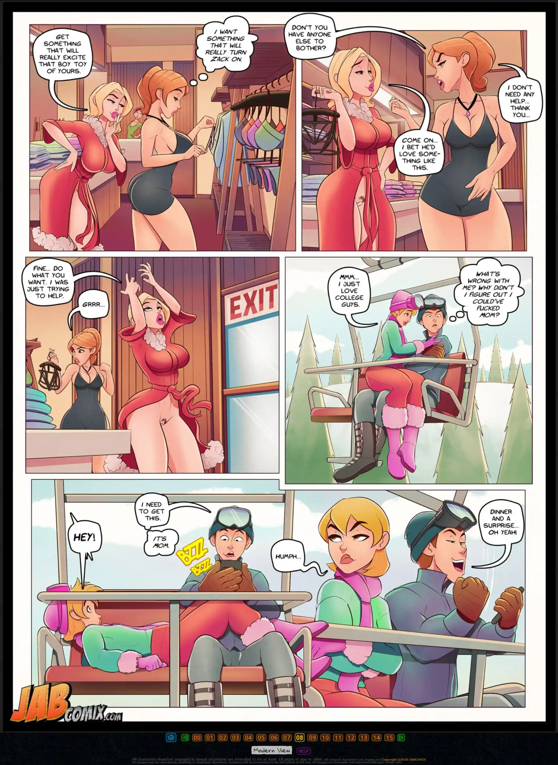 HOT Snowed In Snowed In - Chapter 2 page 9