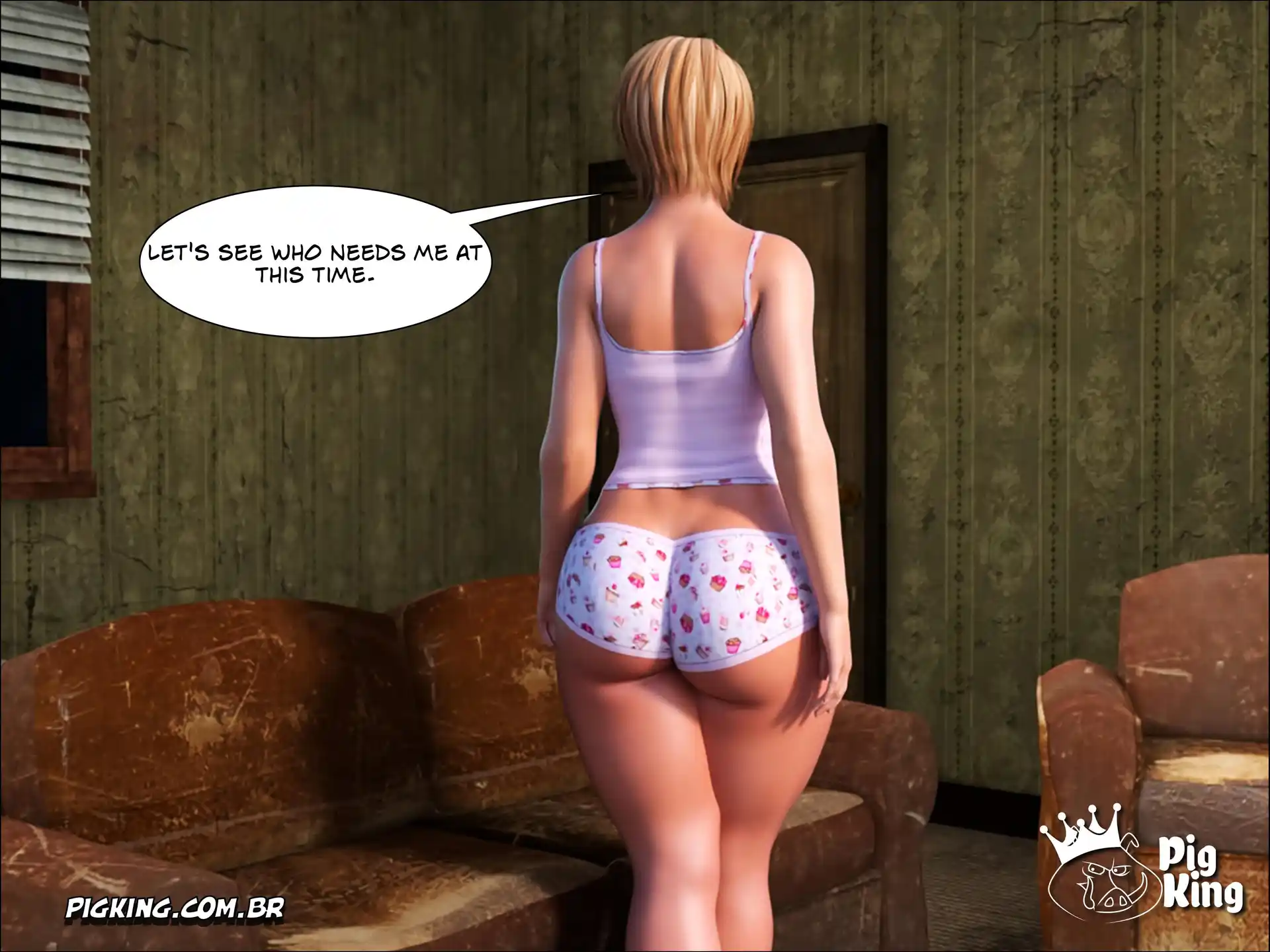 Dead End! – Helena, Katherine, Cher, Nininho, Sabrina, Julian, Leonard, Samira Get In Line! - Cher - Chapter 1 page 9