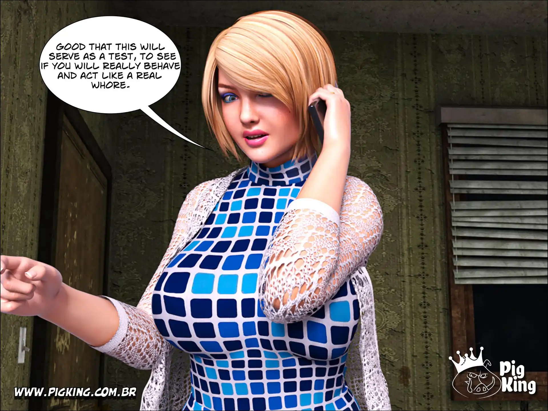 Dead End! – Helena, Katherine, Cher, Nininho, Sabrina, Julian, Leonard, Samira Get In Line! - Cher, Helena - Chapter 3 page 12