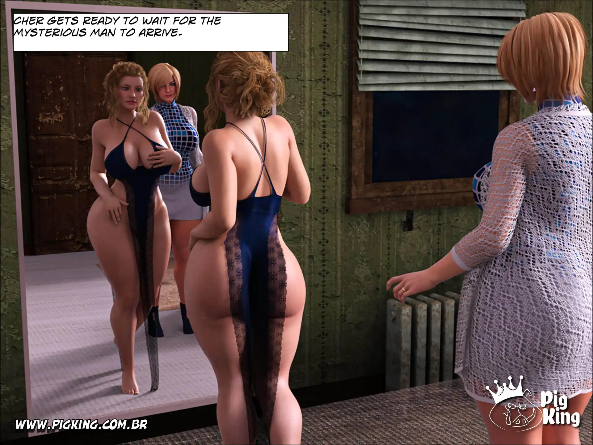 Dead End! – Helena, Katherine, Cher, Nininho, Sabrina, Julian, Leonard, Samira Get In Line! - Cher, Helena - Chapter 3 page 16