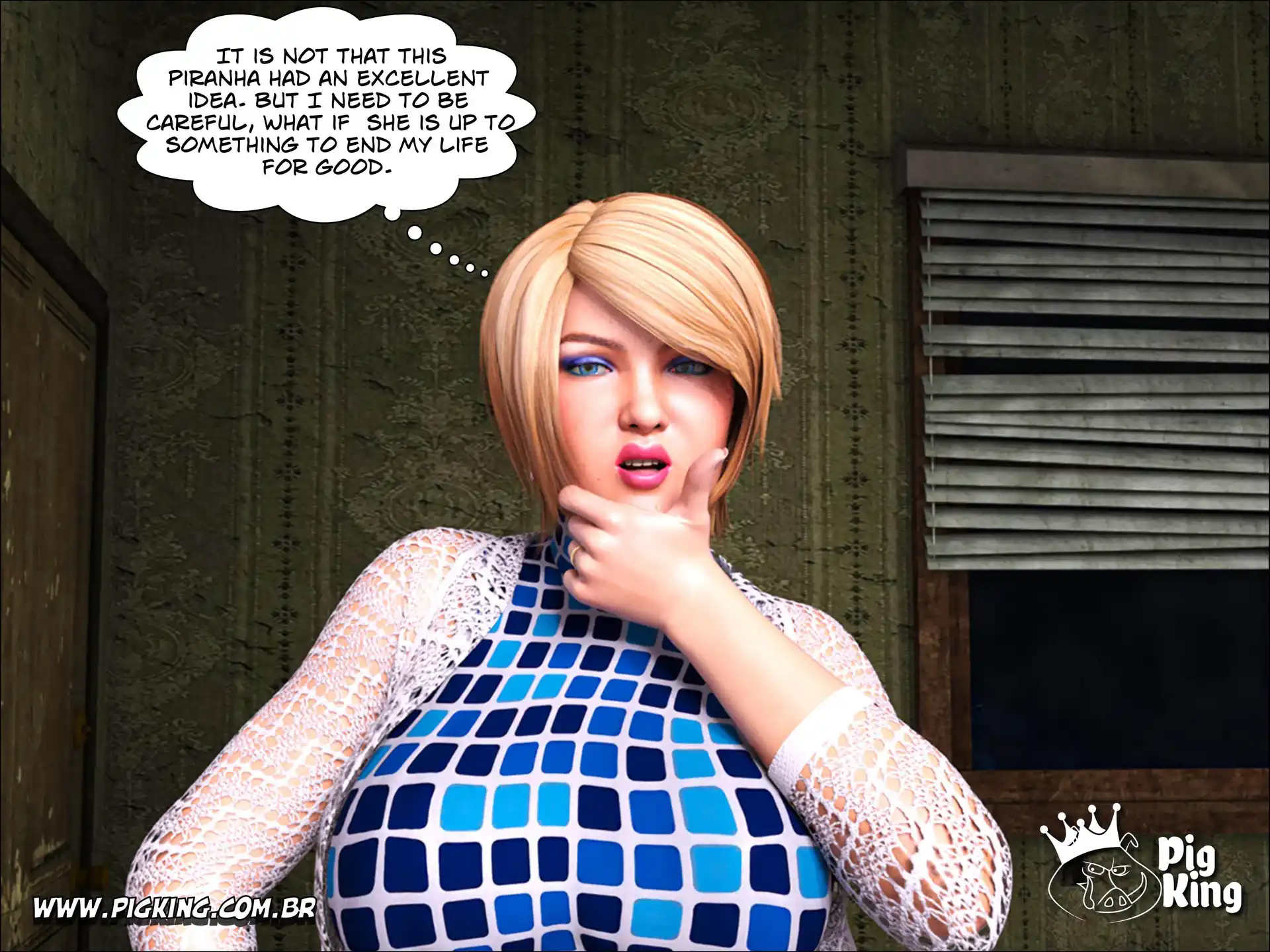 Dead End! – Helena, Katherine, Cher, Nininho, Sabrina, Julian, Leonard, Samira Get In Line! - Cher, Helena - Chapter 3 page 7