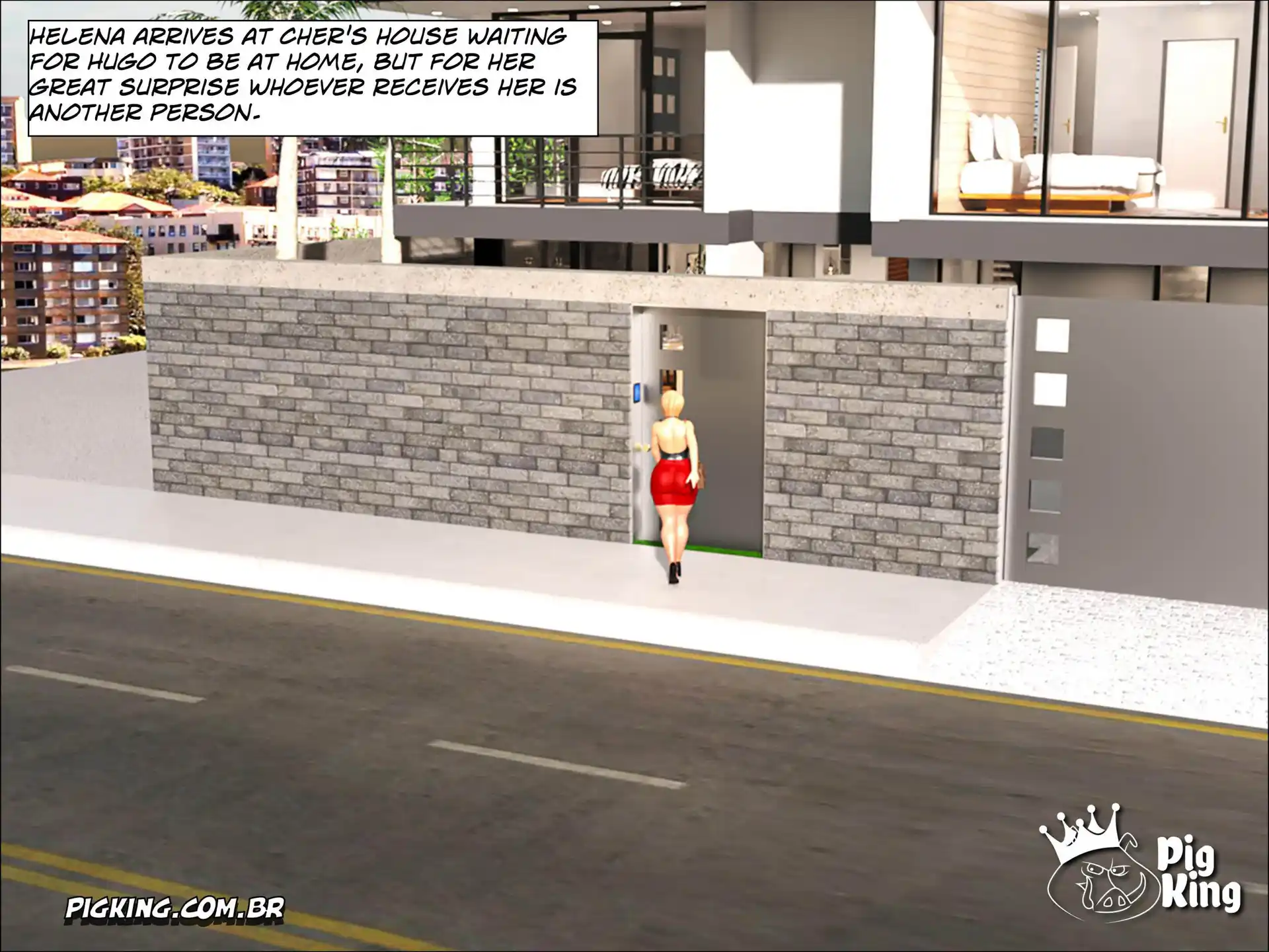 Dead End! – Helena, Katherine, Cher, Nininho, Sabrina, Julian, Leonard, Samira Get In Line! - Helena - Chapter 4 page 10