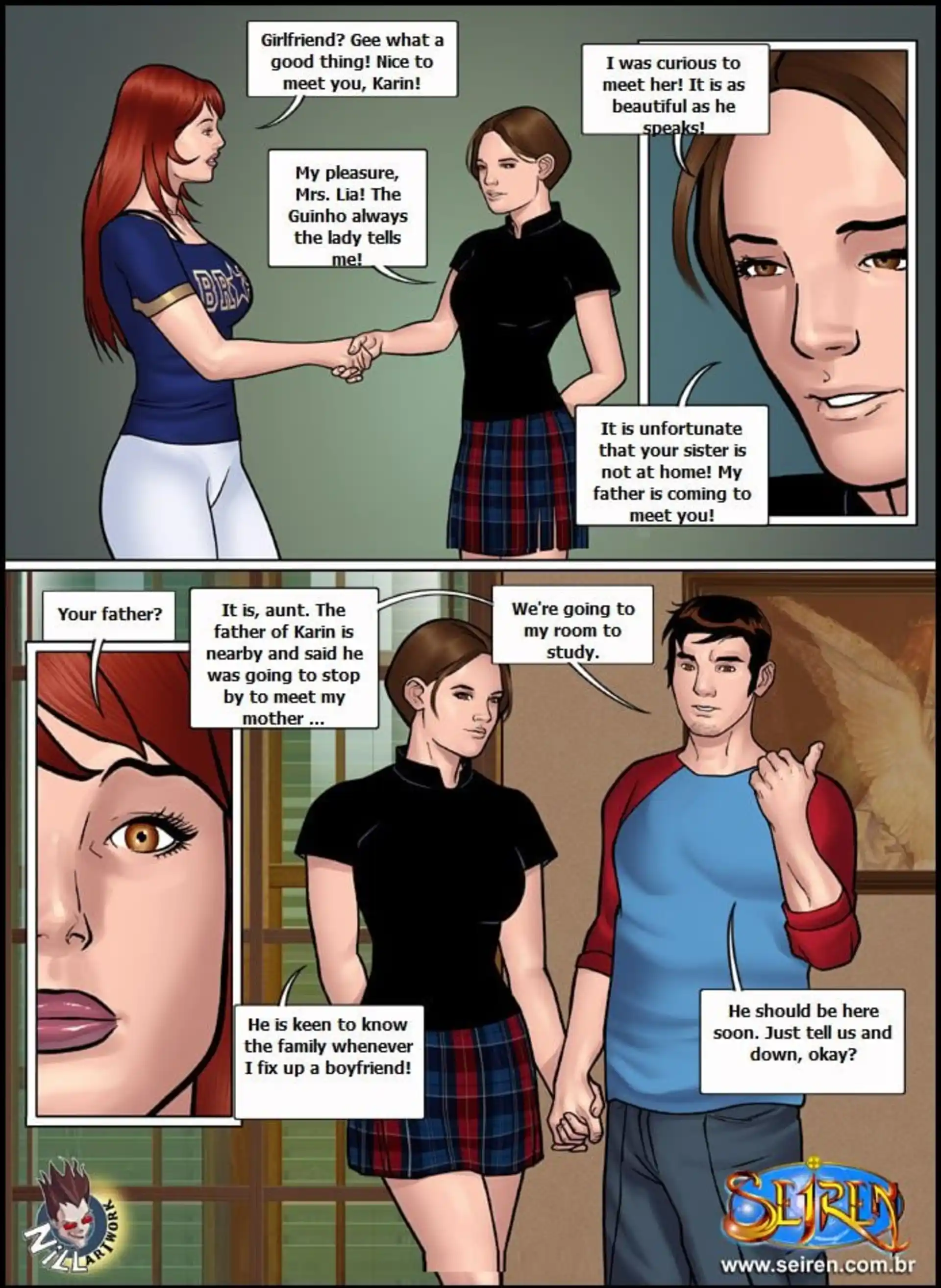 Lia’s Adventures 1 . Lia's Adventures - Chapter 7 - Part 1 page 9