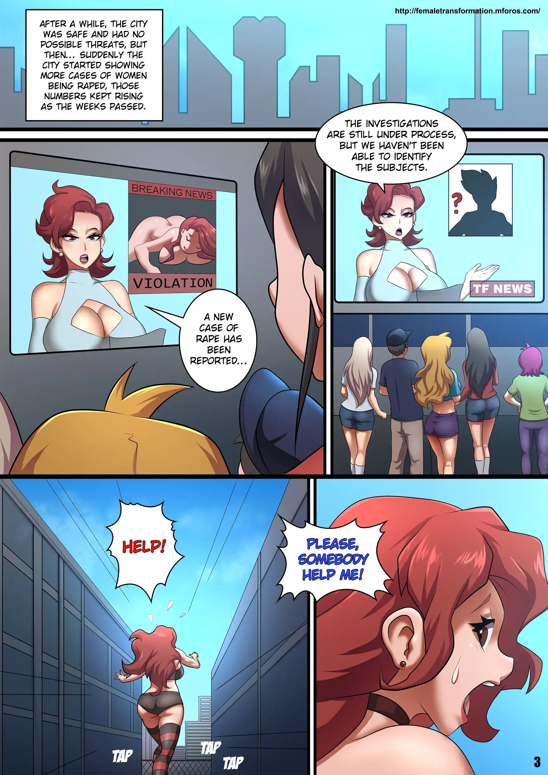 Dark Mother 1 . Dark Mother - Origins - Chapter 1 - Part 1 (Angel Blade) page 5